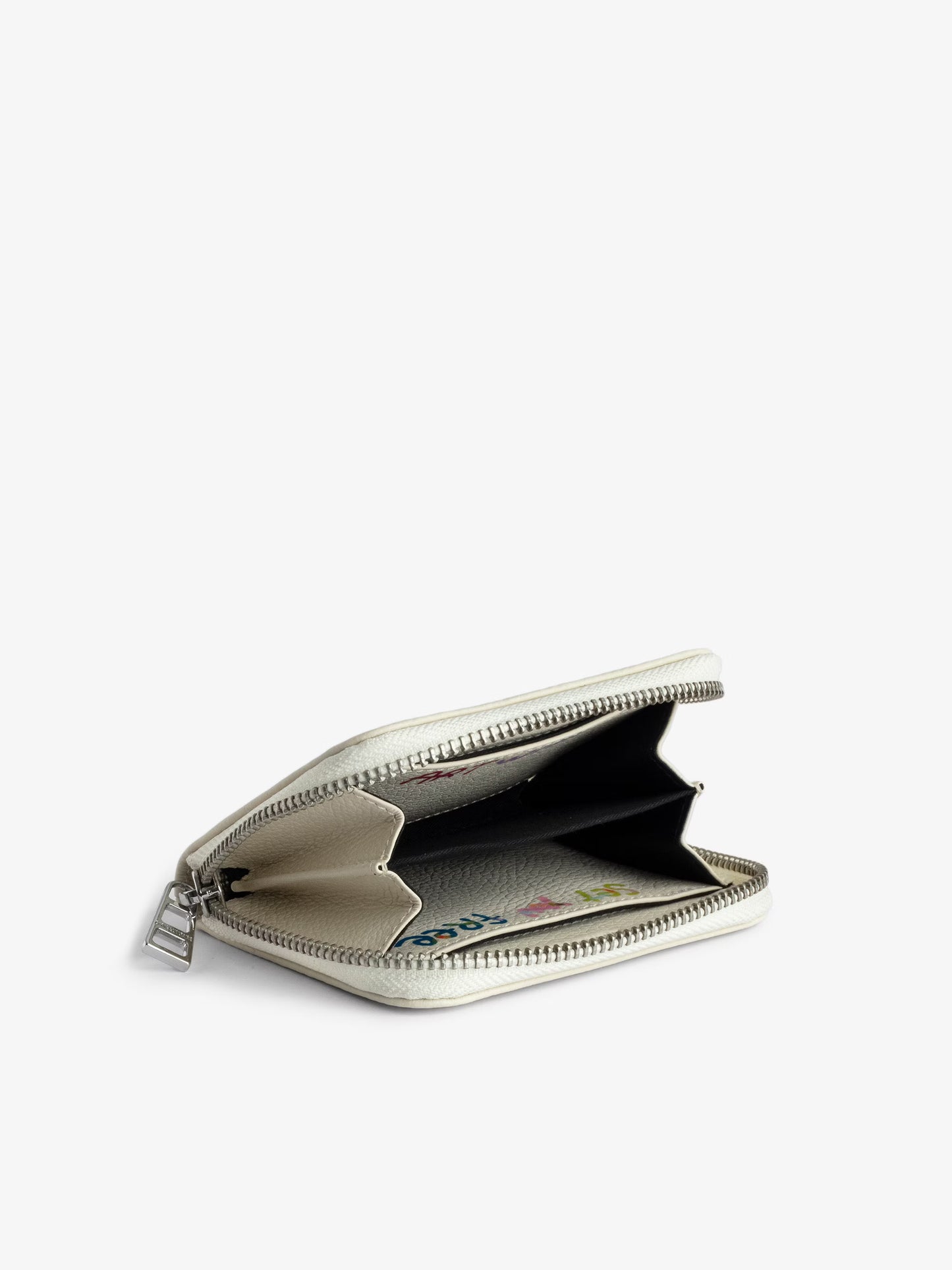 Porte-Monnaie Mini ZV portefeuille blanc femme