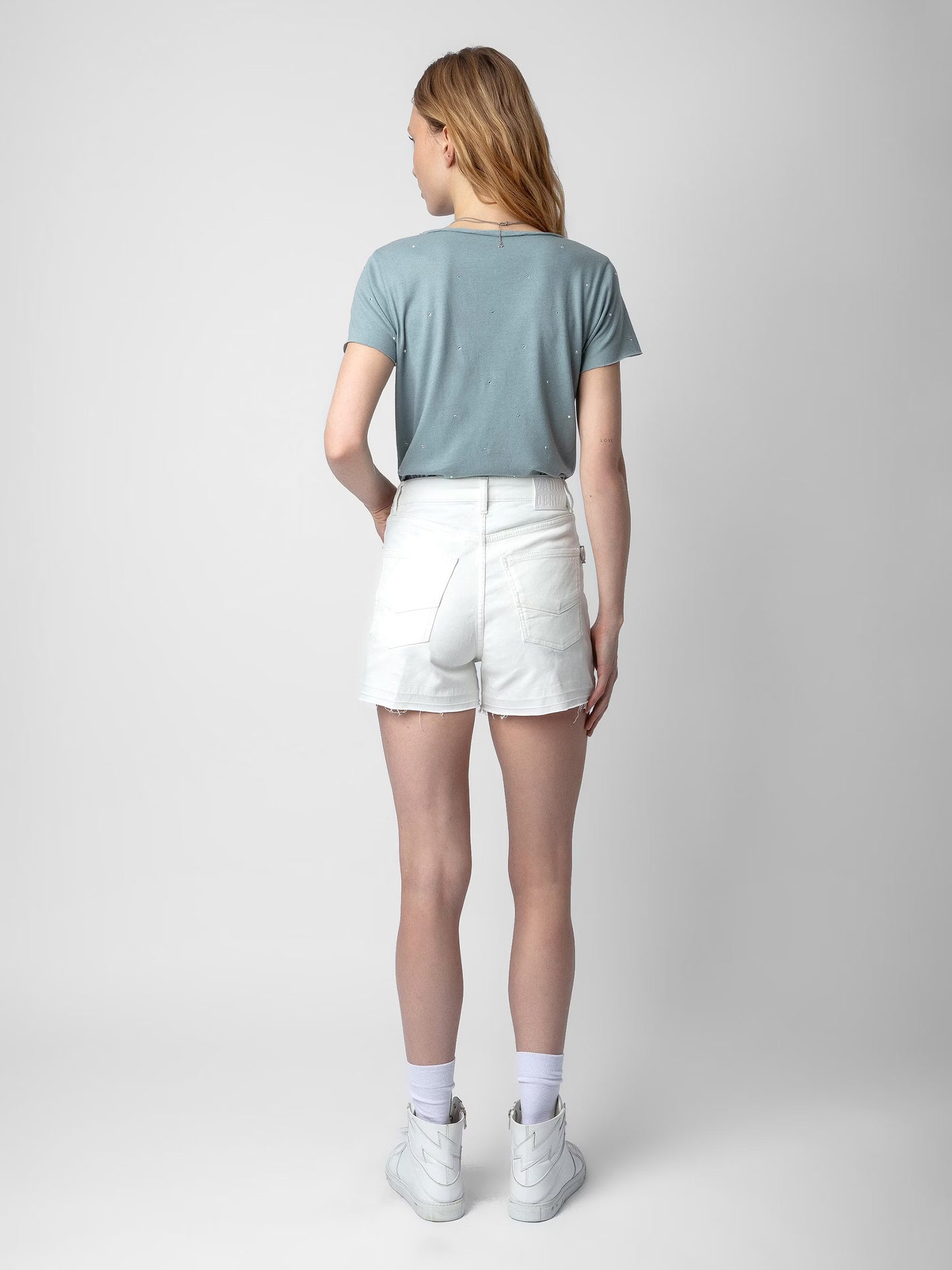 Tunisien Strass tunisien bleu femme