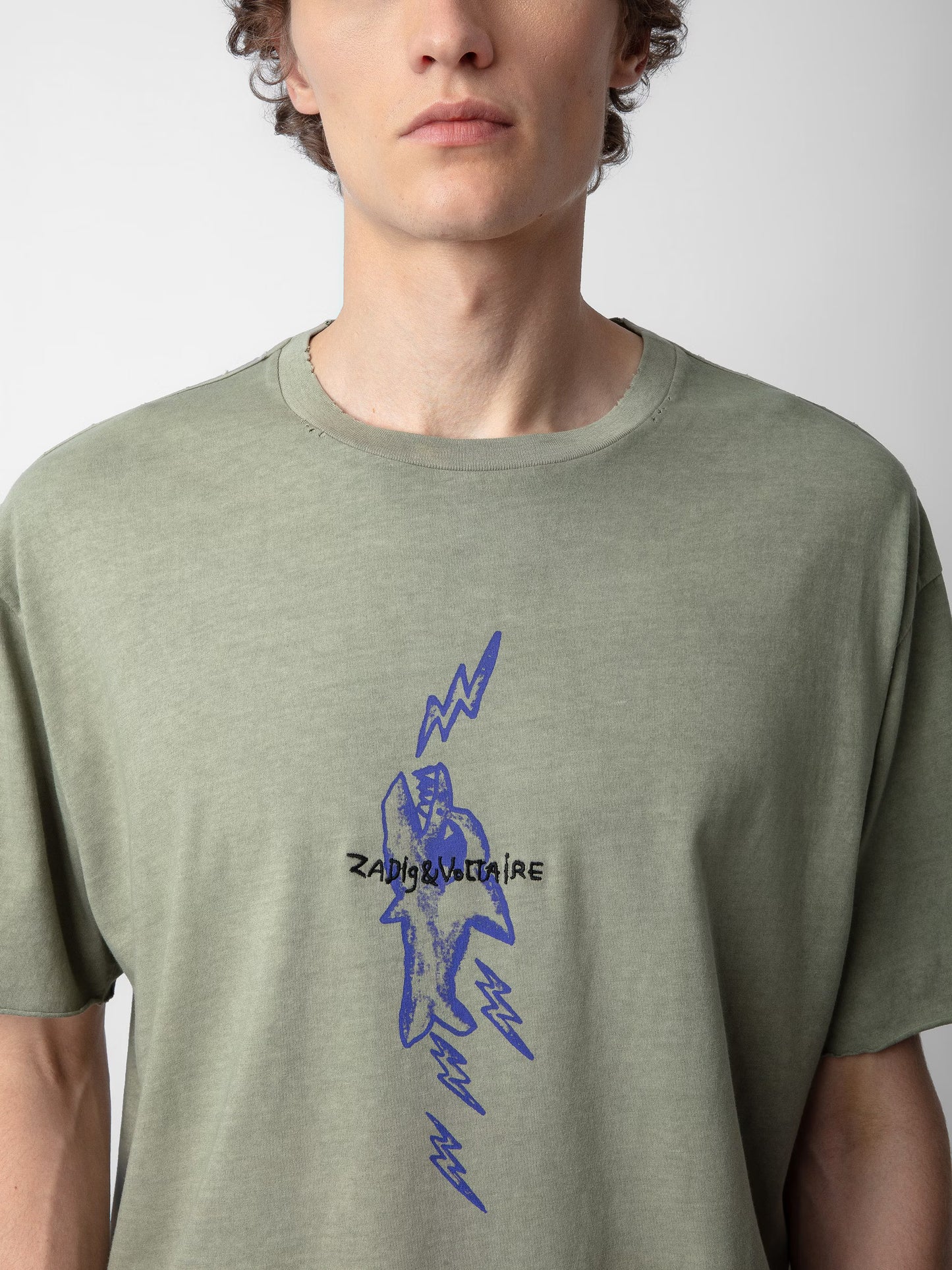 T-shirt Thilo t-shirt kaki homme