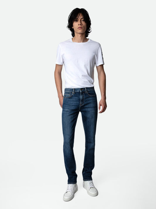 Jean Steeve jean bleu homme