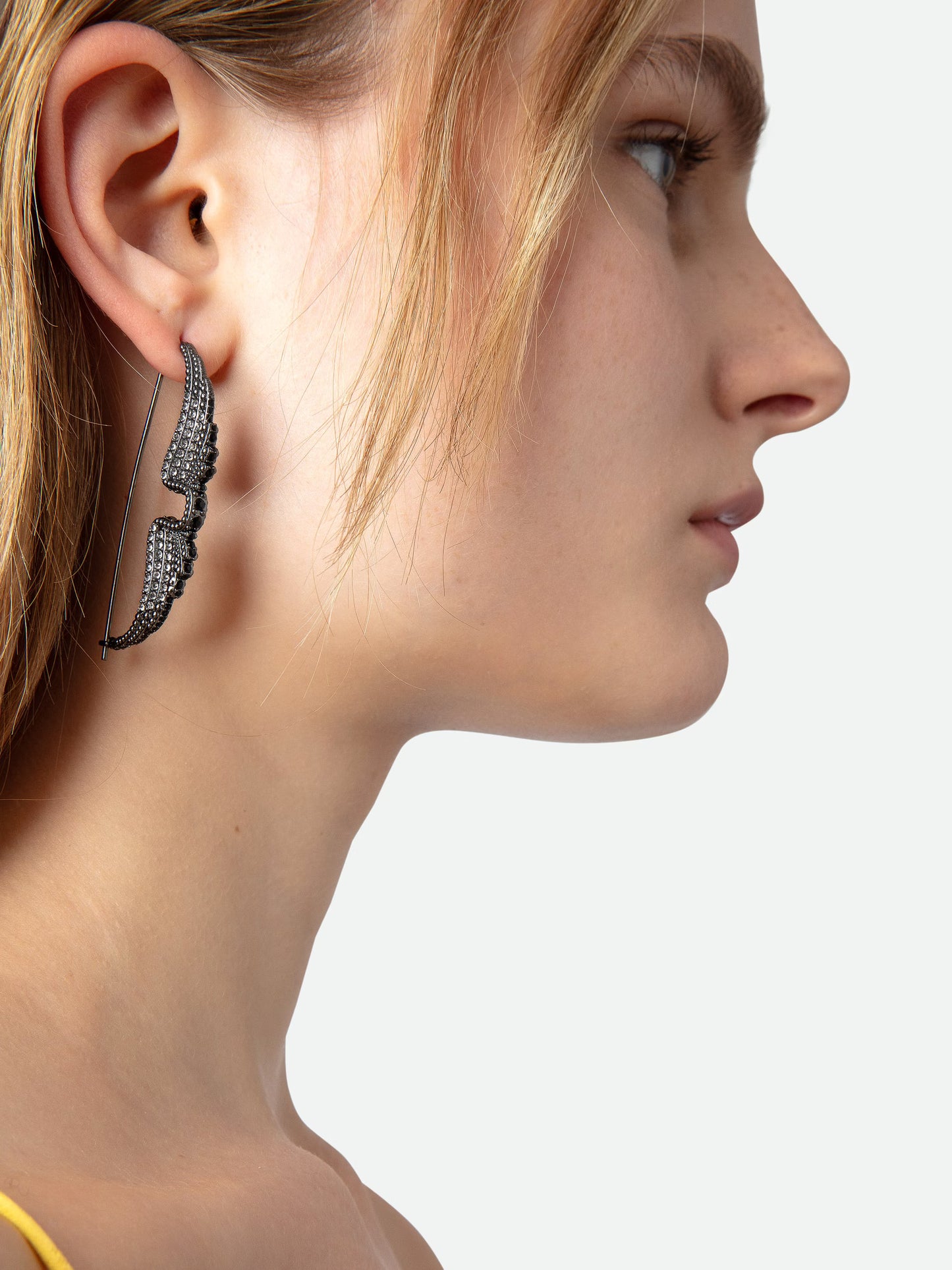 Boucles D'oreilles Rock Piercing boucles d'oreilles argent femme