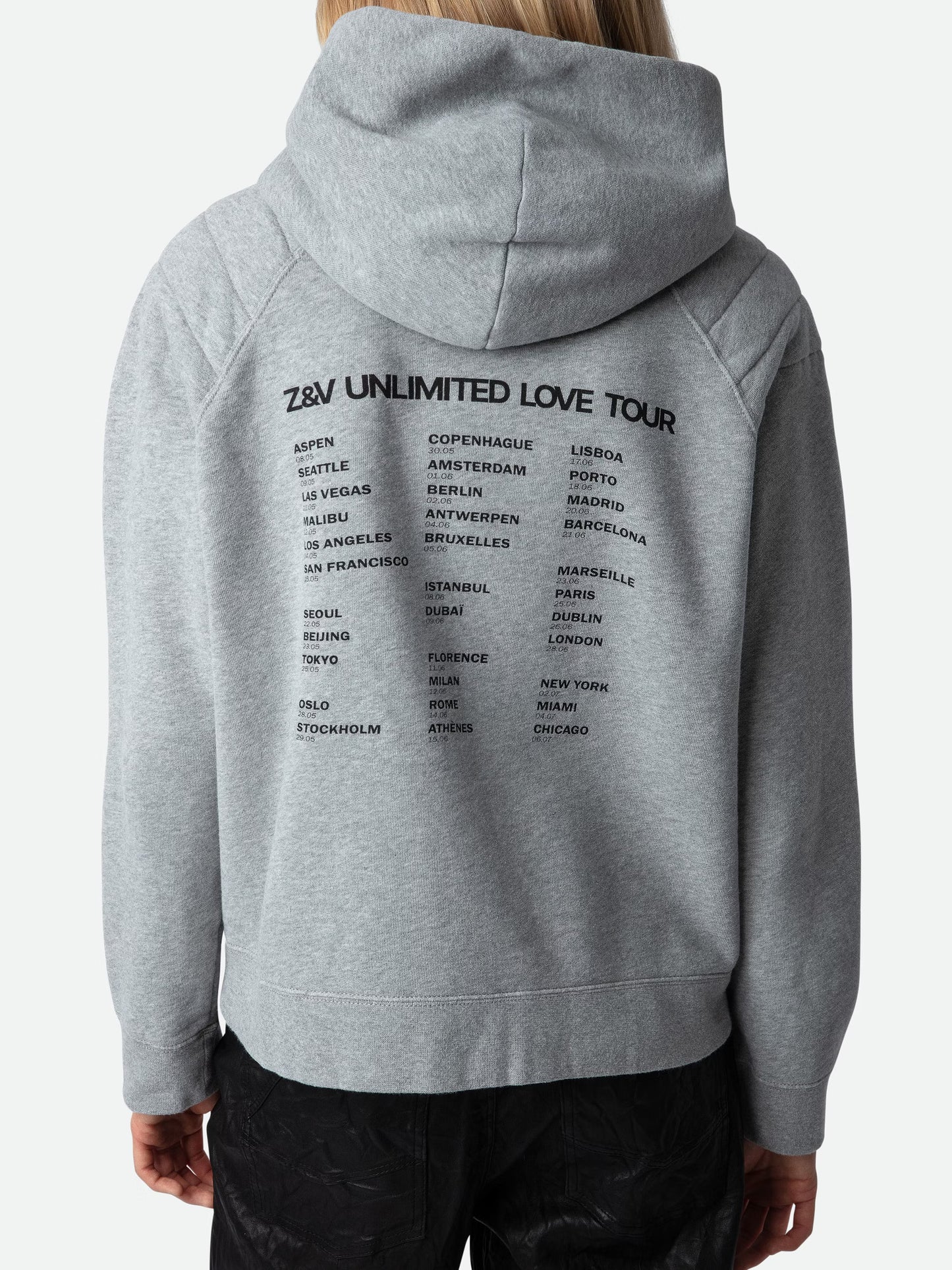 Sweatshirt Avata Concert Crush sweatshirt gris femme