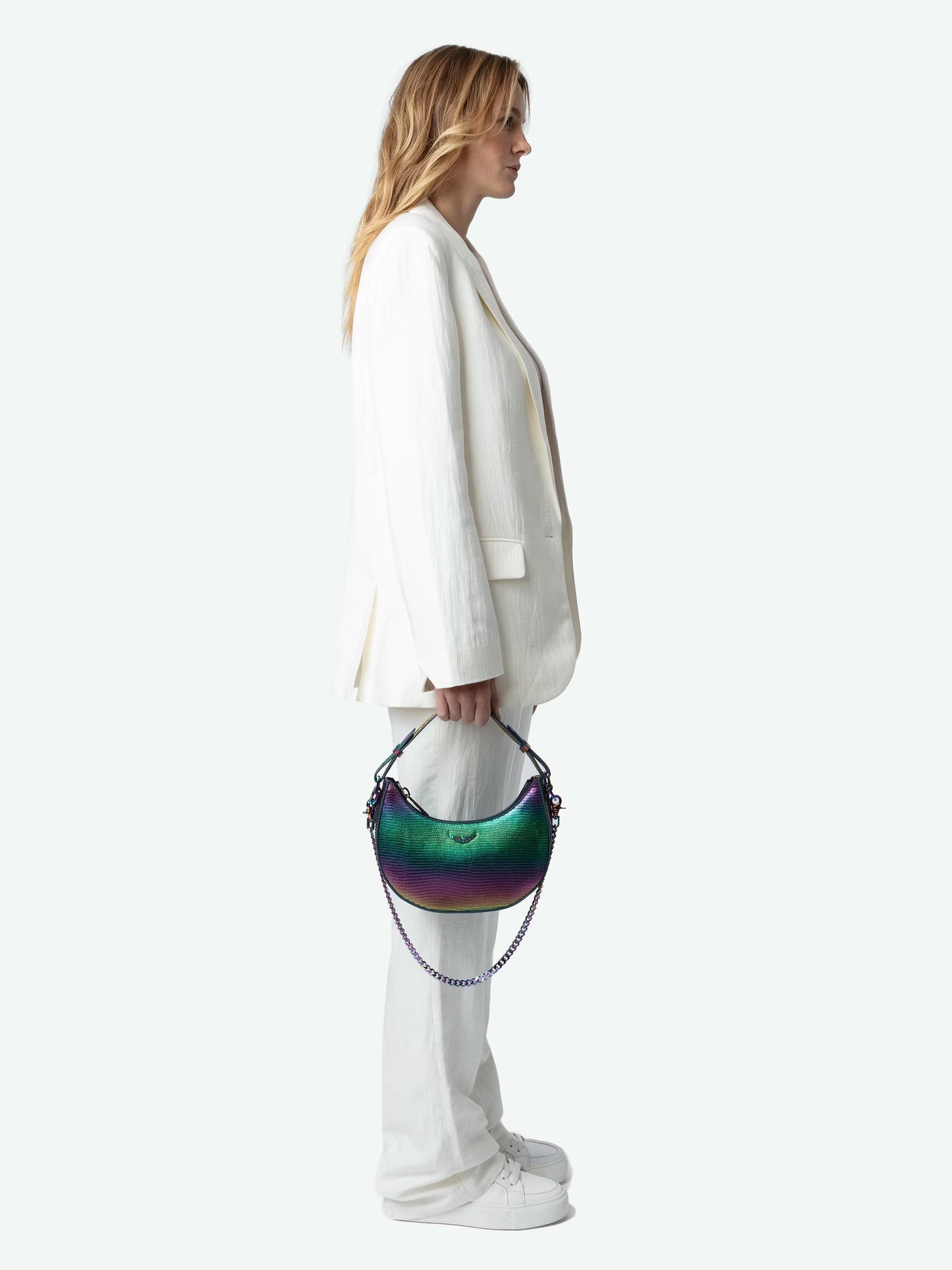 Sac Moonrock Métallisé Embossé mini sac multicolor femme