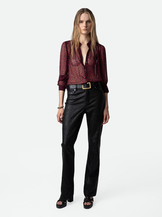 Chemise Tino Crush chemise noir femme