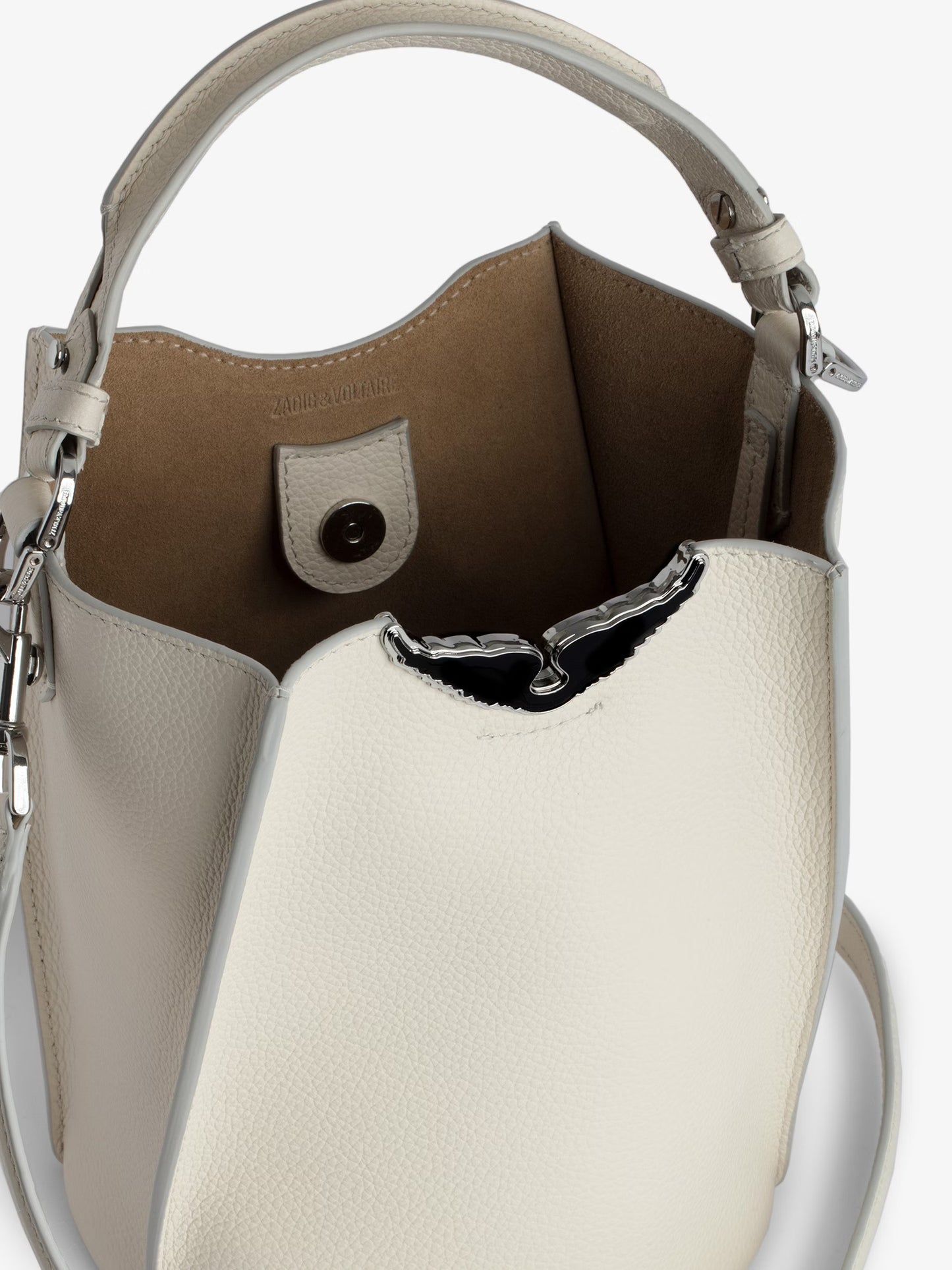 Sac Borderline Bucket sac blanc femme