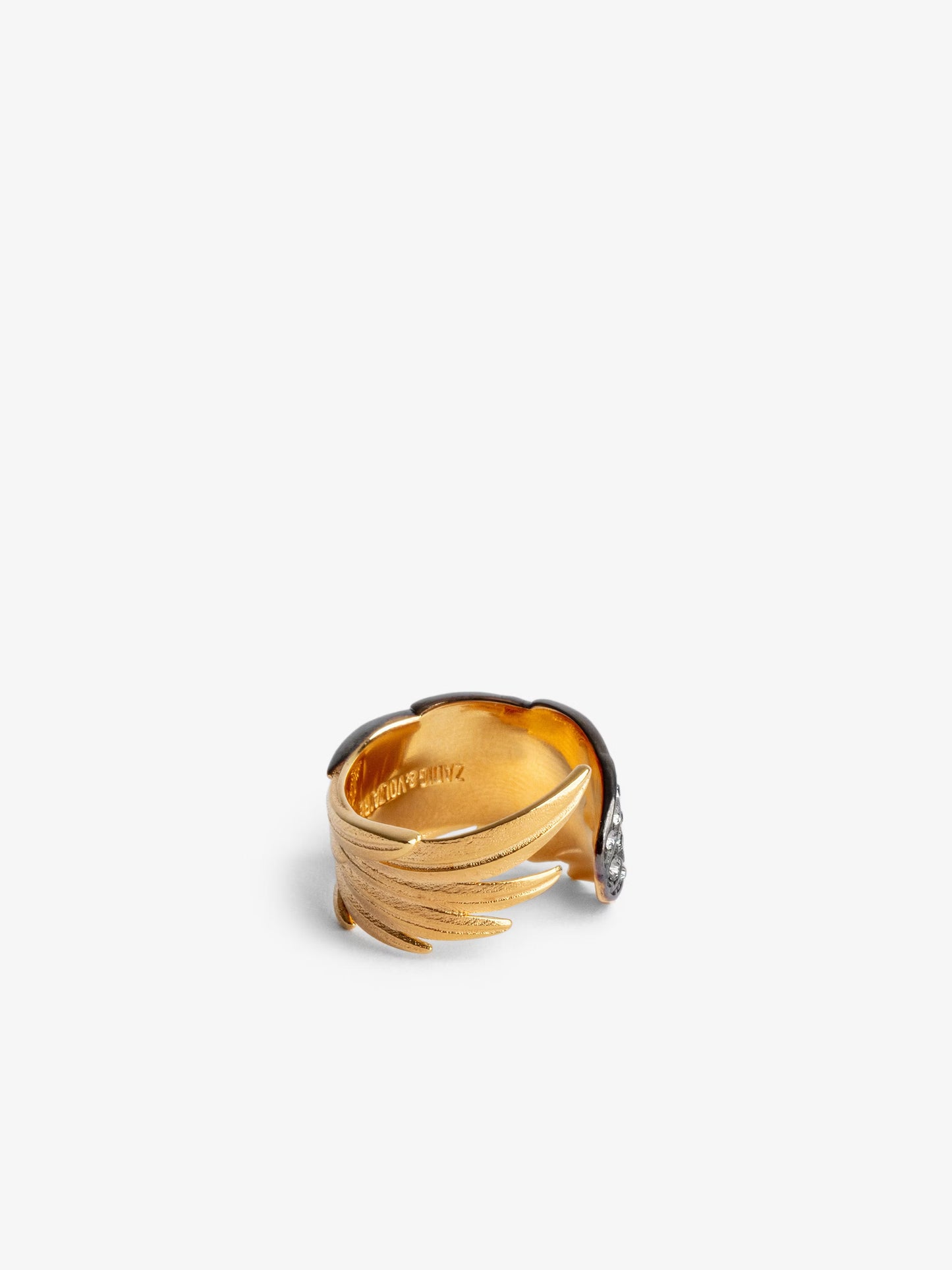Bague Rock Feather  bague or femme