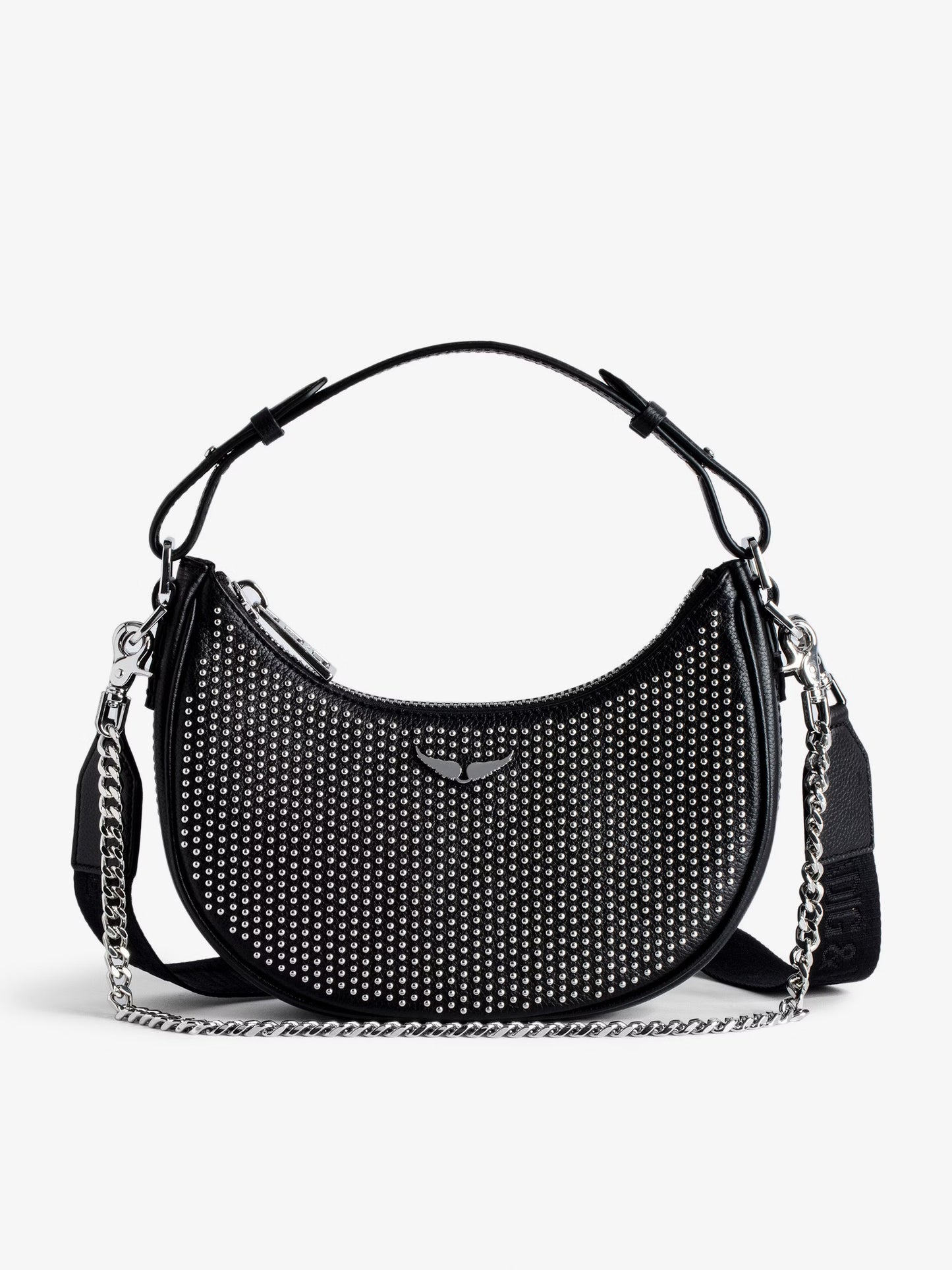 Sac Moonrock Plumetis mini sac noir femme