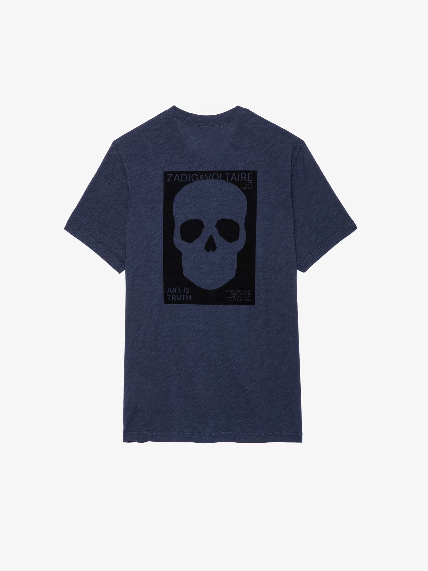 T-shirt Stockholm Flamme t-shirt bleu homme