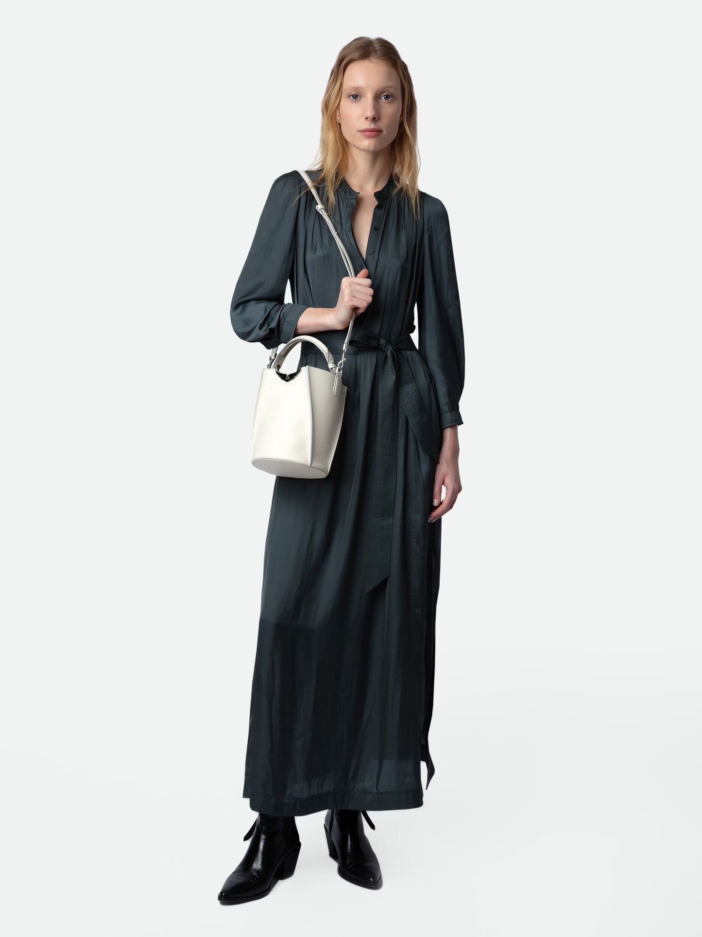Sac Borderline Bucket sac blanc femme