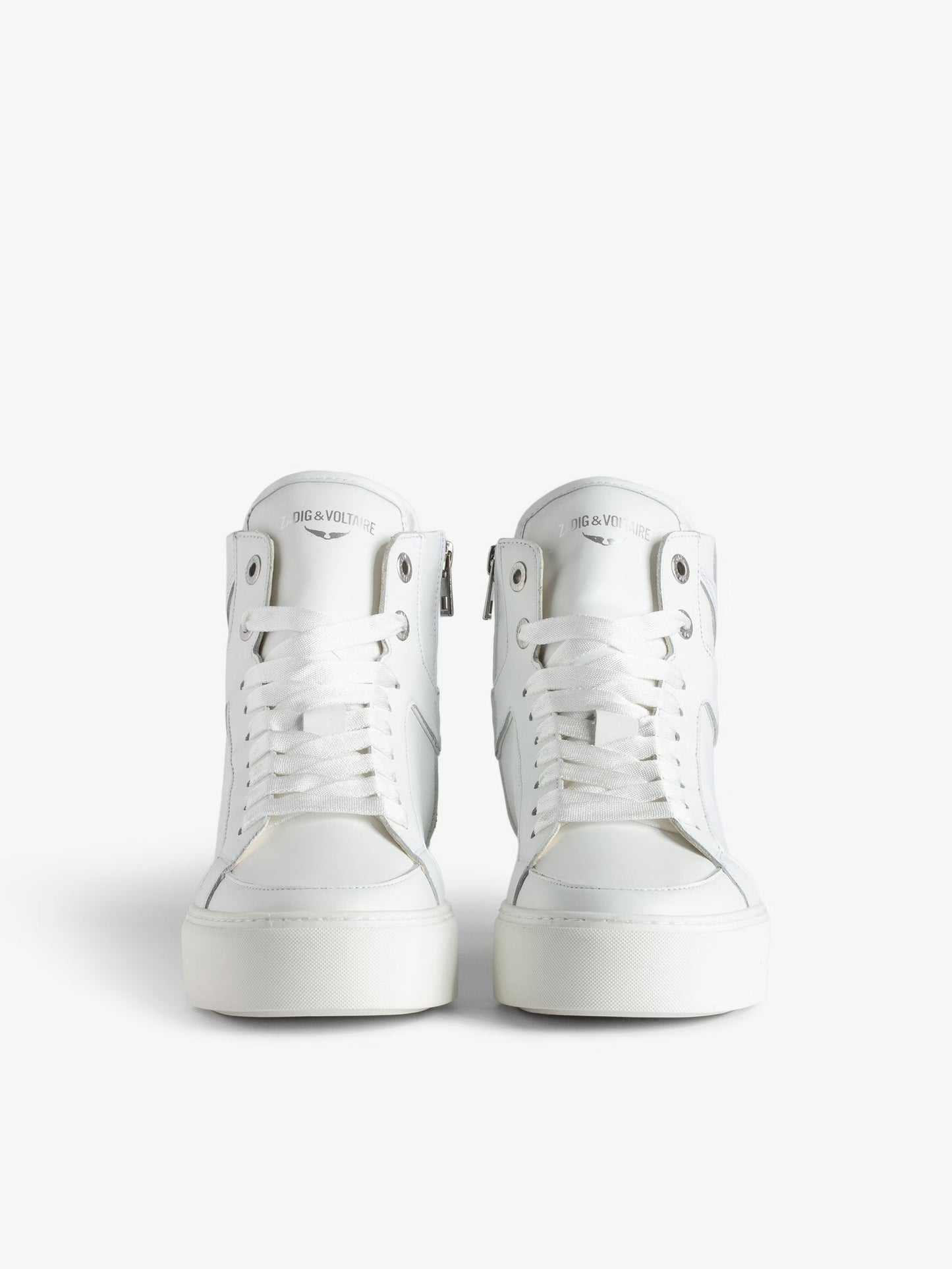 Sneakers Montantes ZV1747 High Flash baskets blanc femme