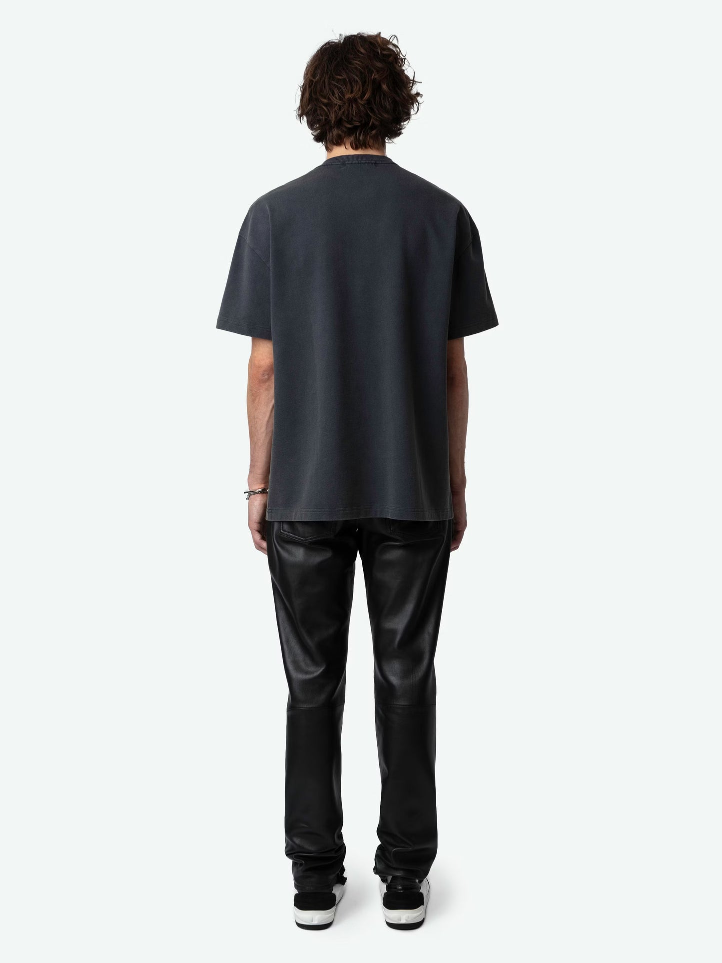 T-shirt Teddy Skull t-shirt bleu homme