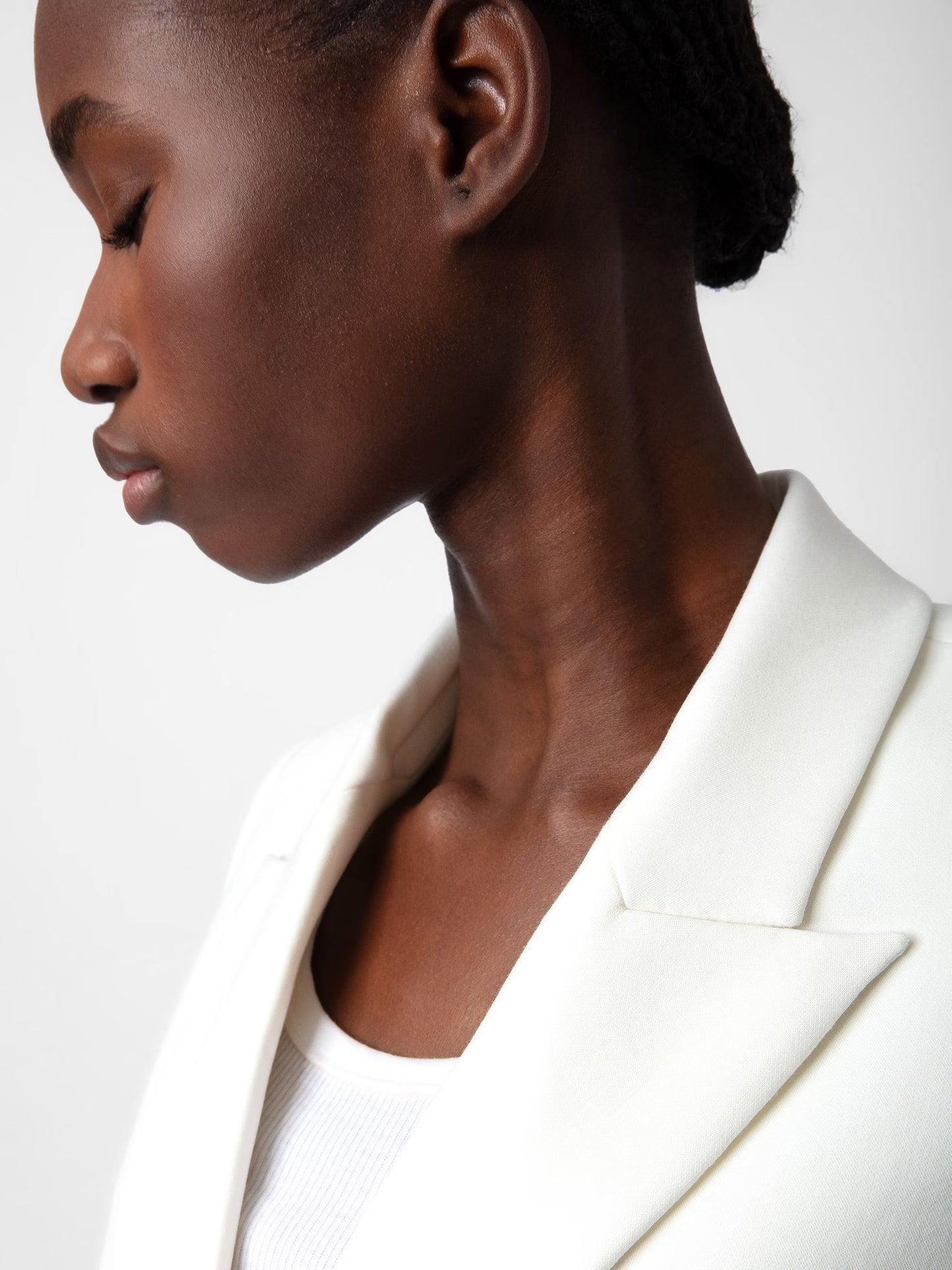 Blazer Visit Peace & Love Strass blazer blanc femme