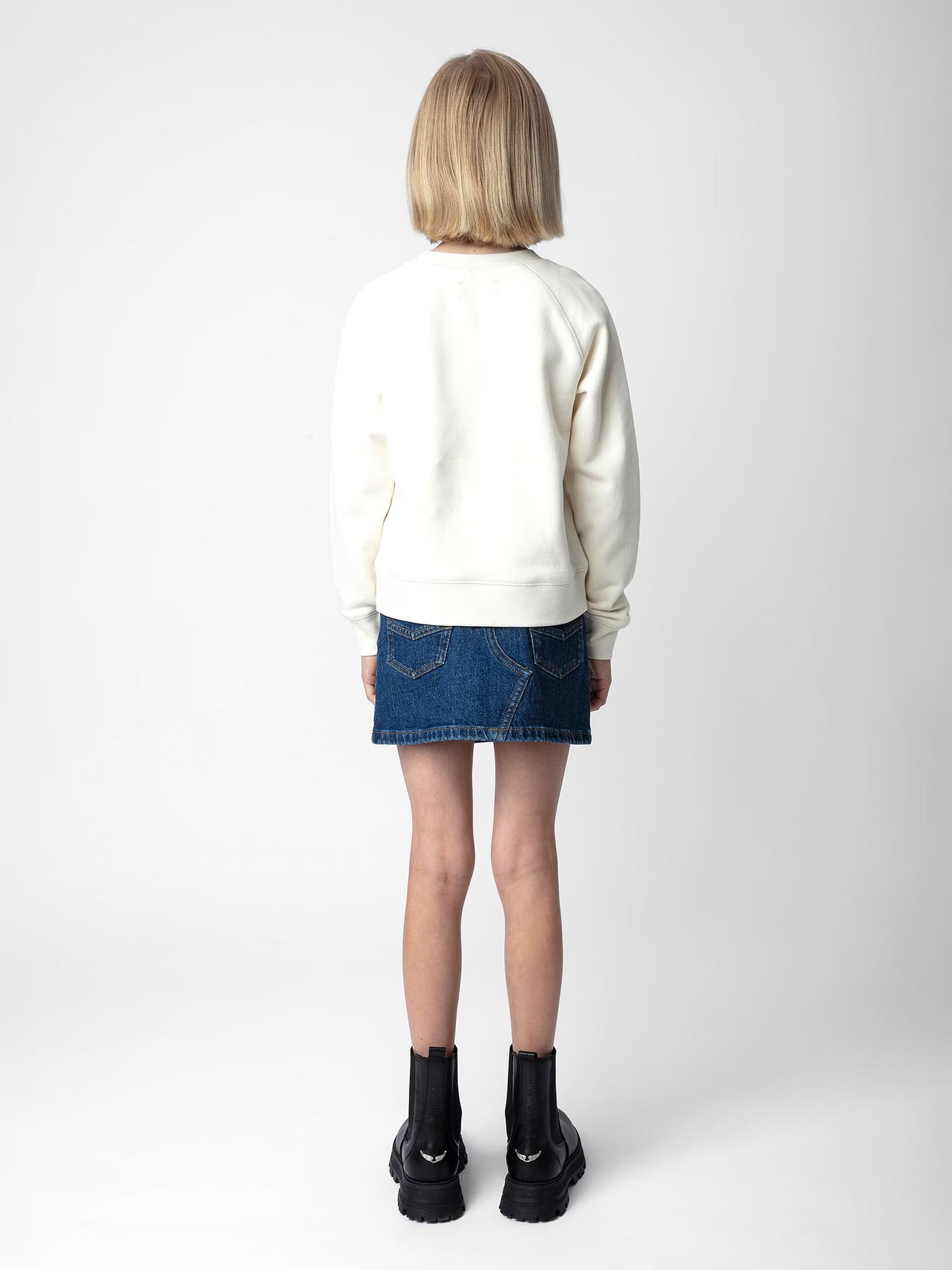 Sweatshirt Upper Fille sweatshirt blanc fille