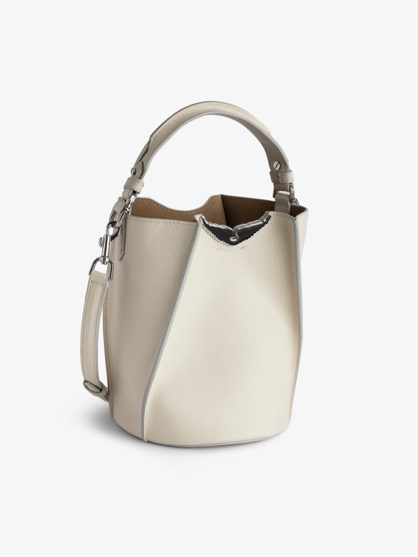 Sac Borderline Bucket sac blanc femme