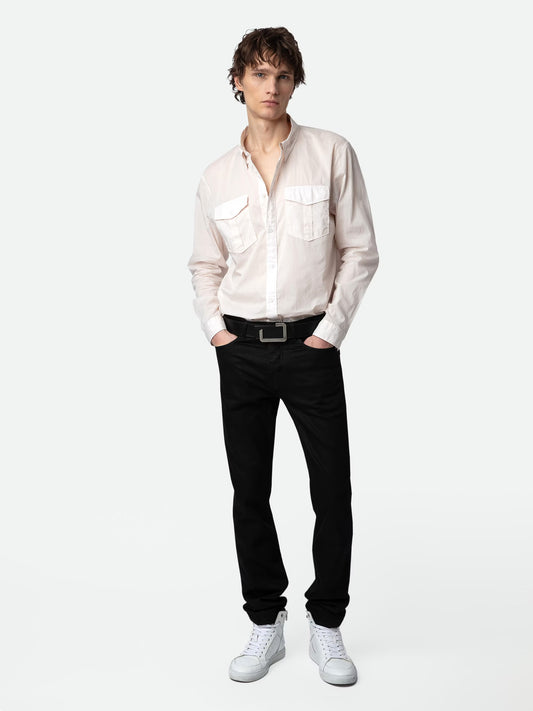 Chemise Thibault chemise rose homme