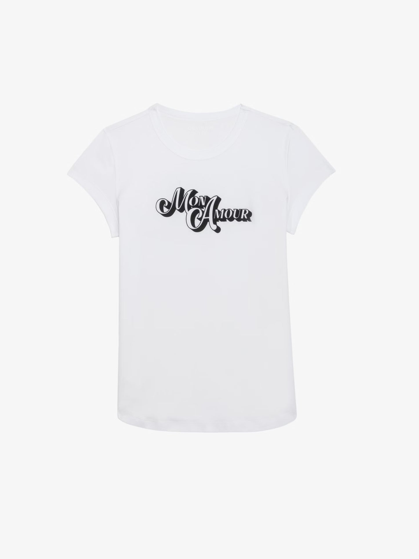 T-shirt Woop Amour t-shirt blanc femme