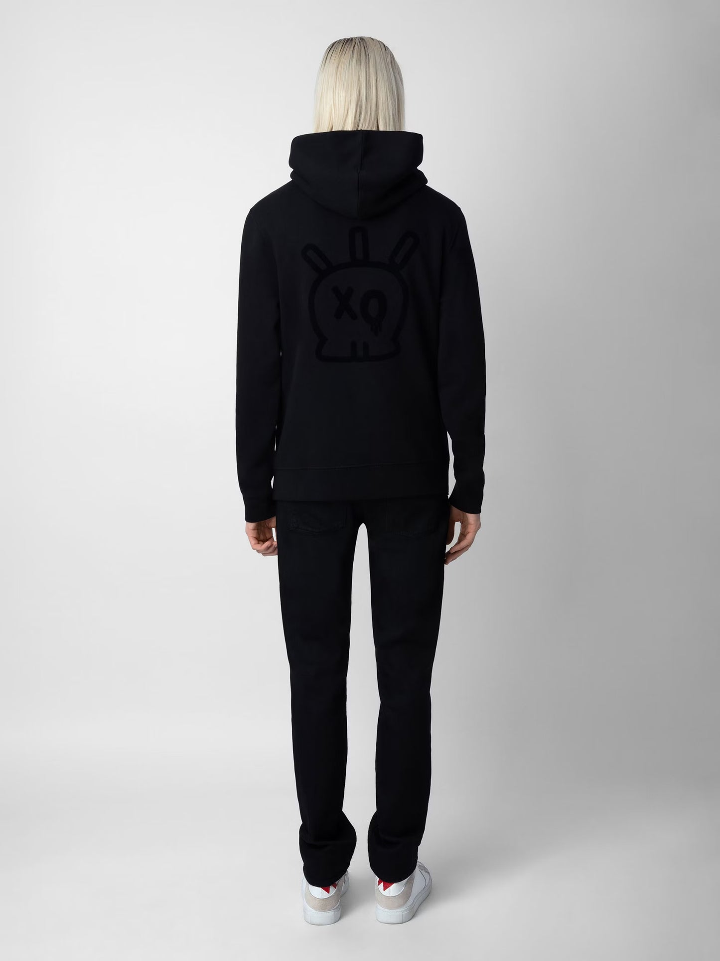 Sweatshirt Sanchi Skull sweatshirt noir homme