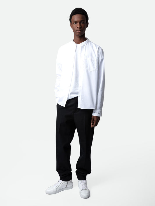 Chemise Sydney chemise blanc homme