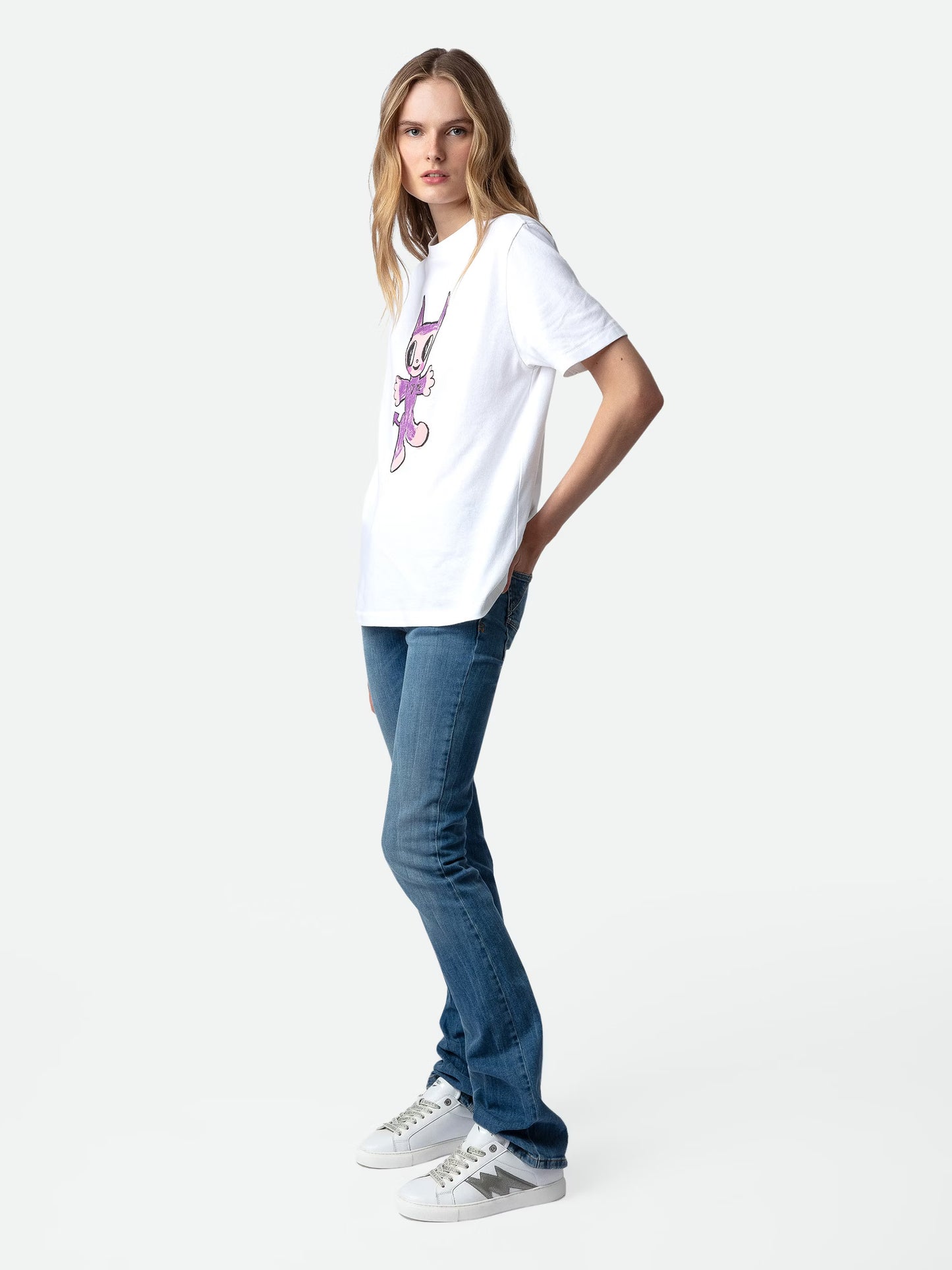 Sneakers Basses ZV1747 La Flash baskets argent femme