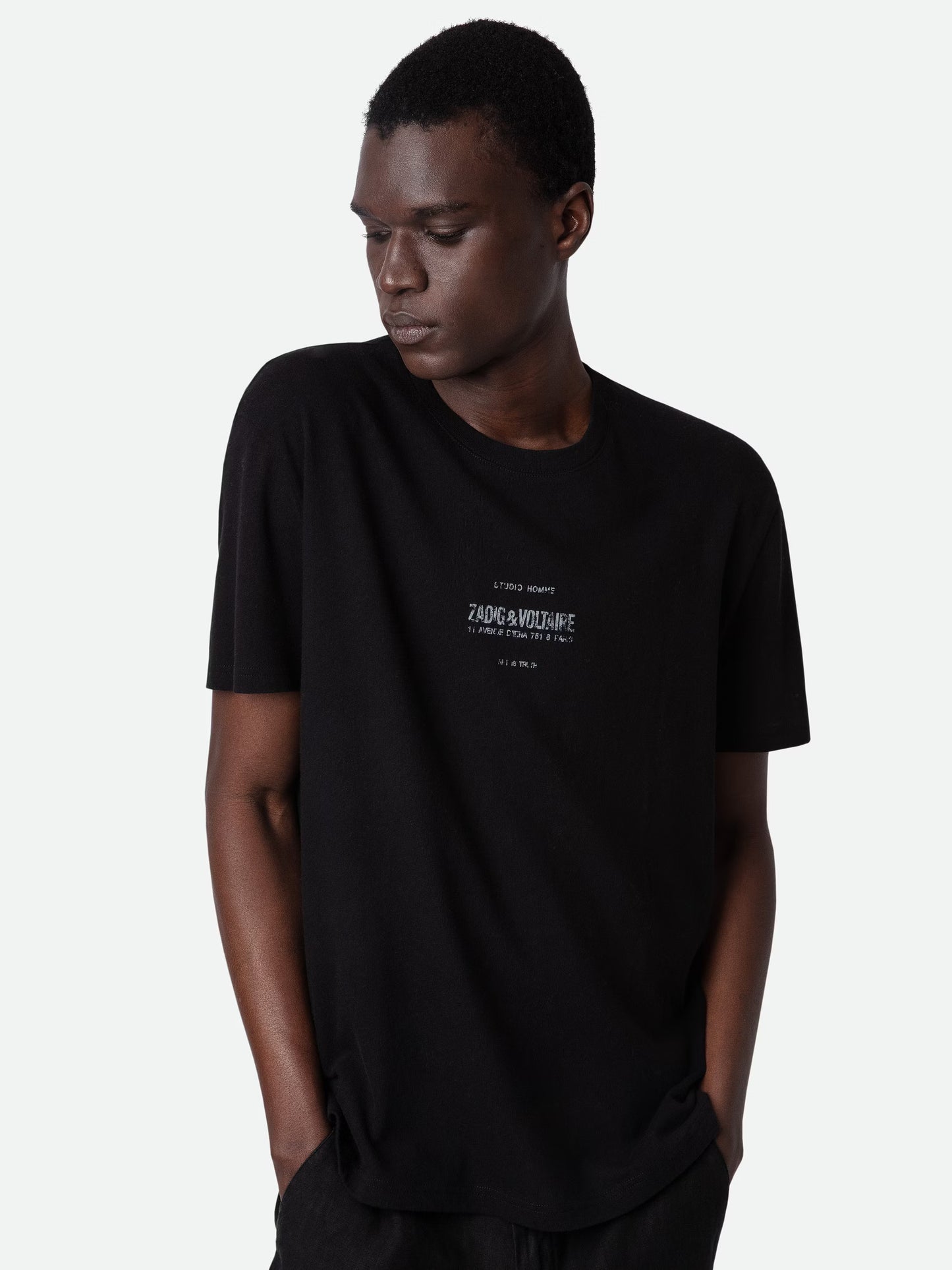 T-shirt Jetty t-shirt noir homme