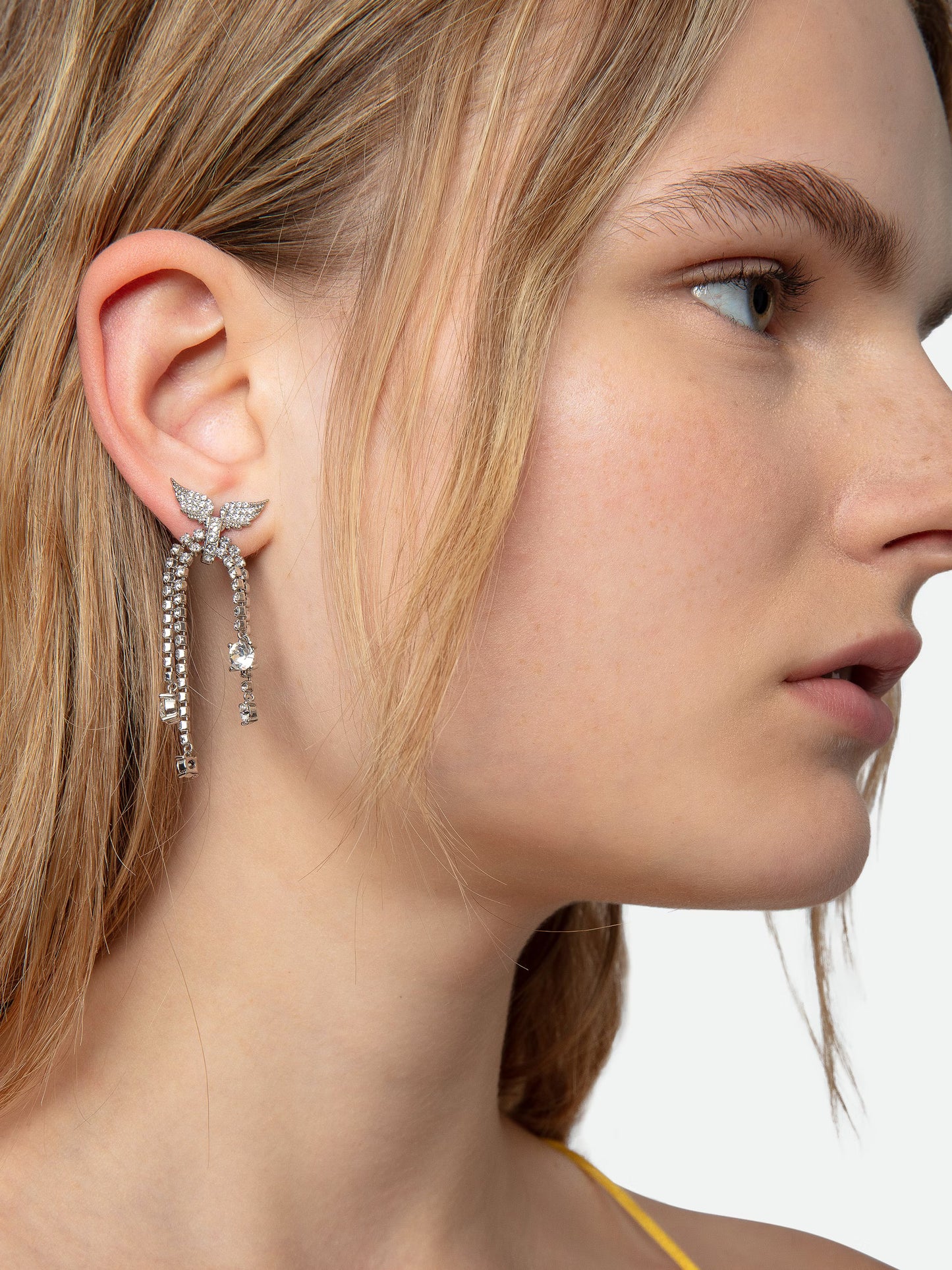 Boucles D'oreilles Rock Knode boucles d'oreilles argent femme