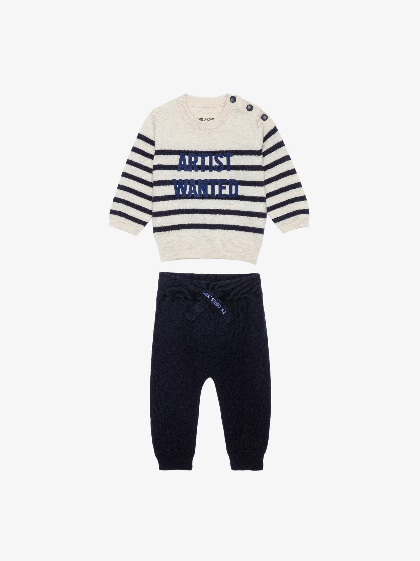 Ensemble Pona Bébé ensemble bebe bleu naissance