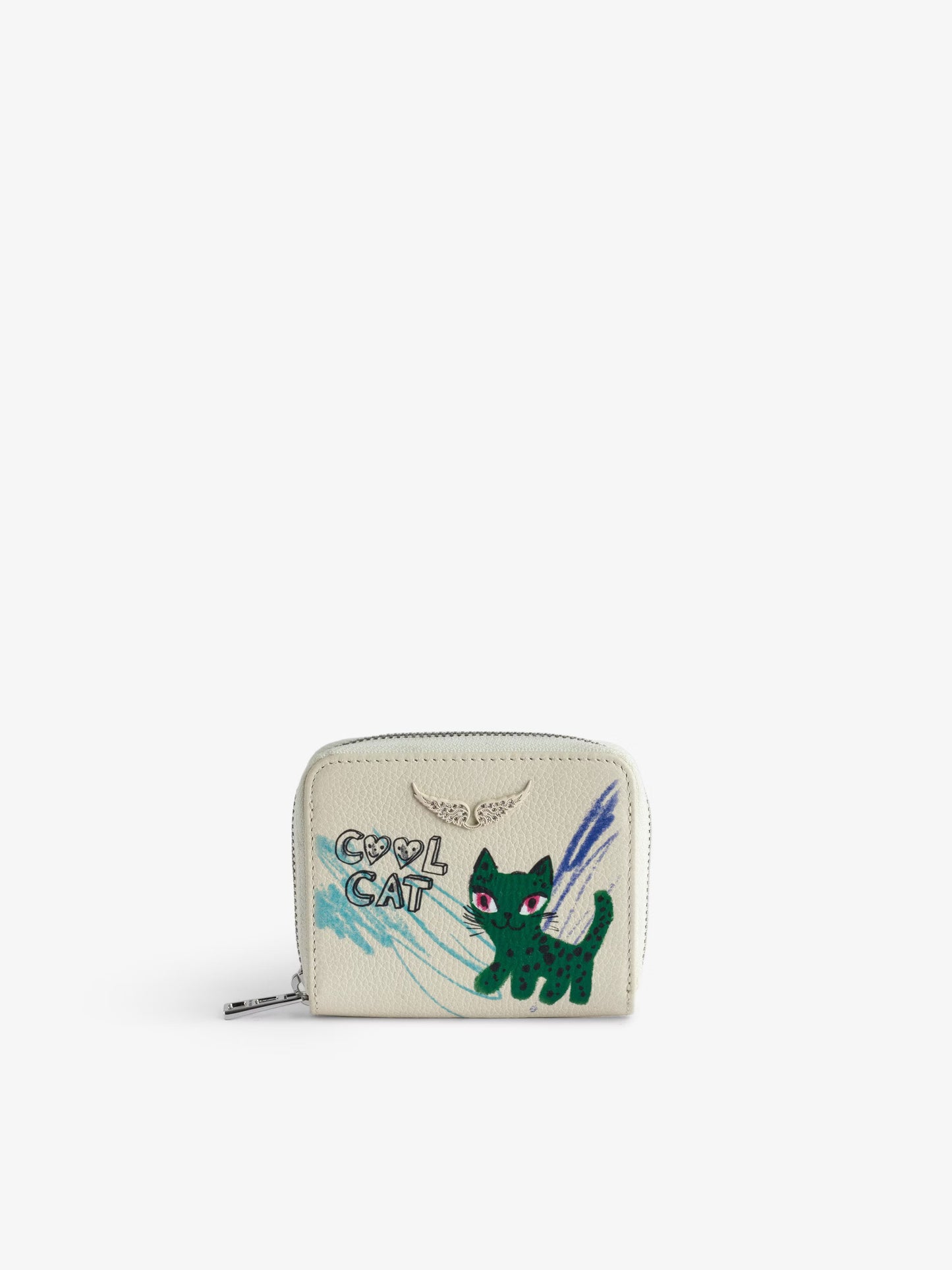 Porte-Monnaie Mini ZV portefeuille blanc femme