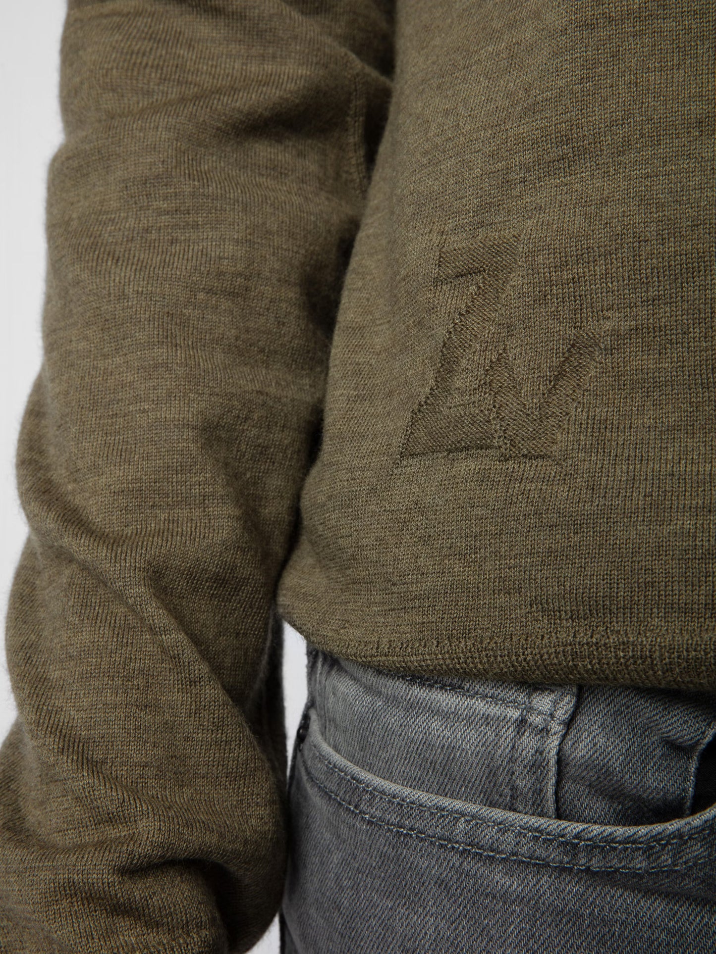Pull Kennedy pull kaki homme