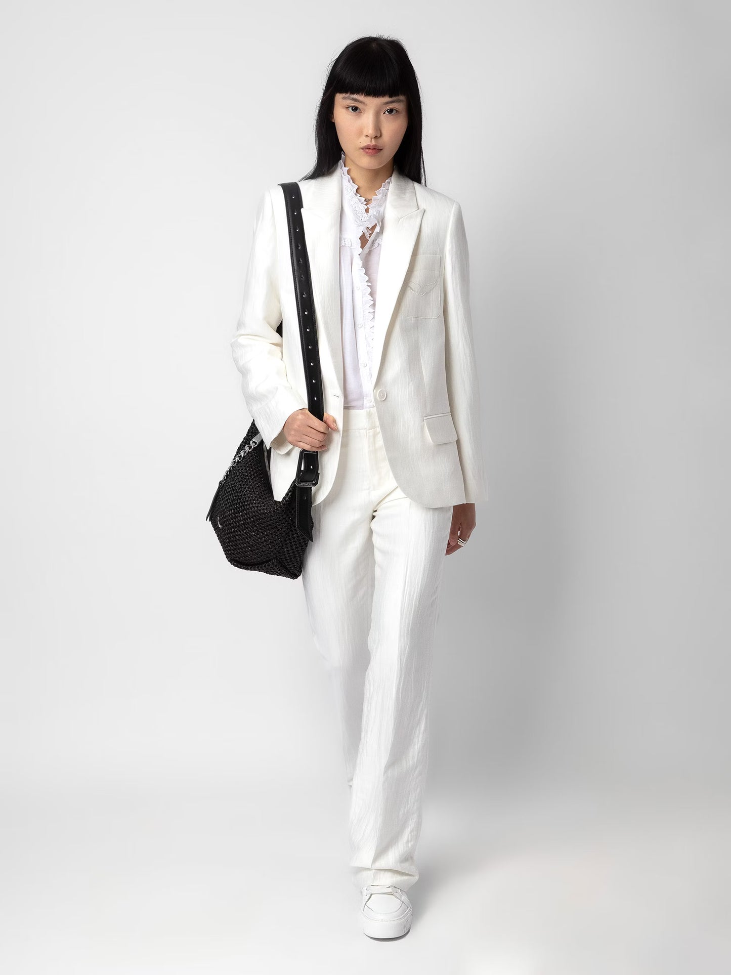 Sac Le Cecilia sac port? epaule noir femme