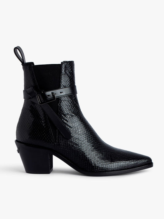 Bottines Tyler bottines noir femme