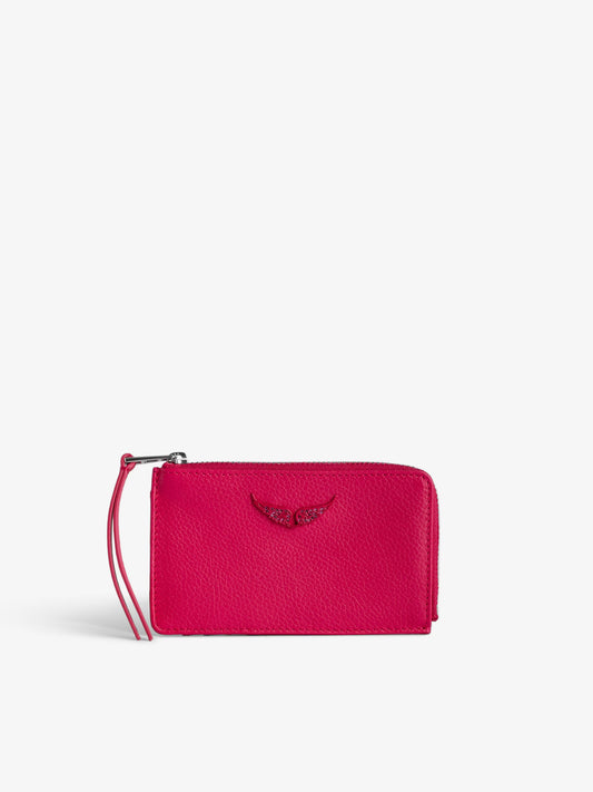 Porte-Cartes ZV Card porte carte rose foncé femme