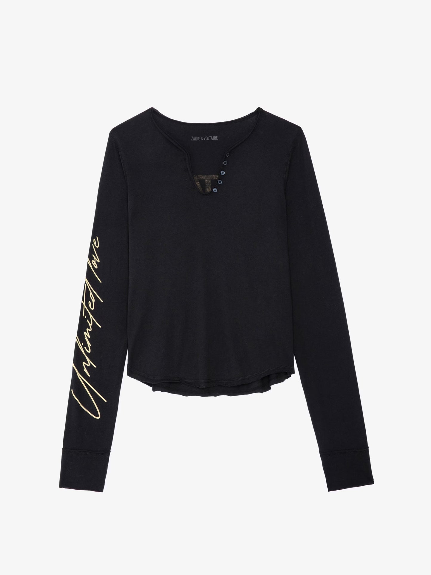 Tunisien Crop Concert Crush tunisien noir femme