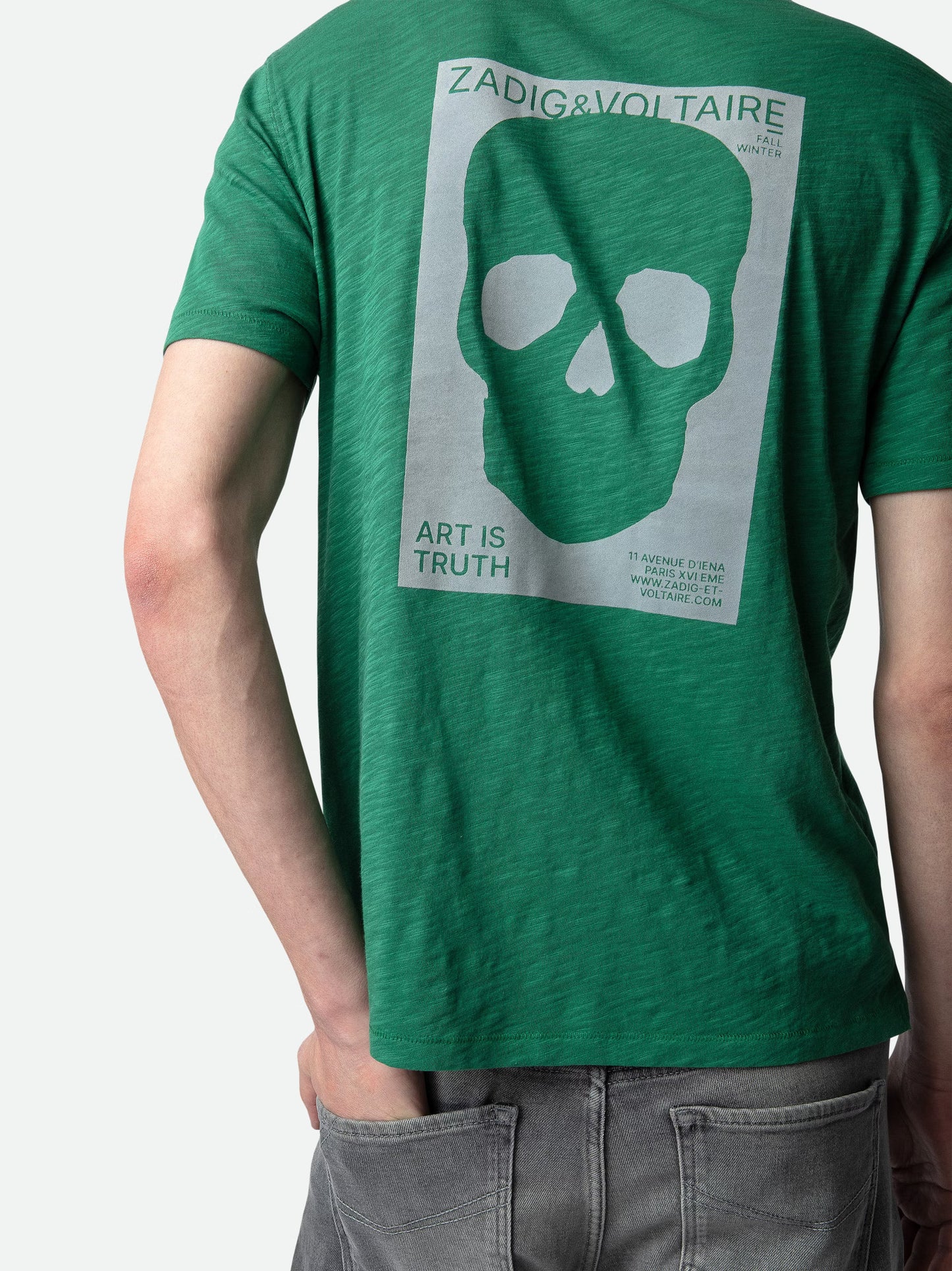 T-shirt Stockholm Flamme t-shirt vert homme