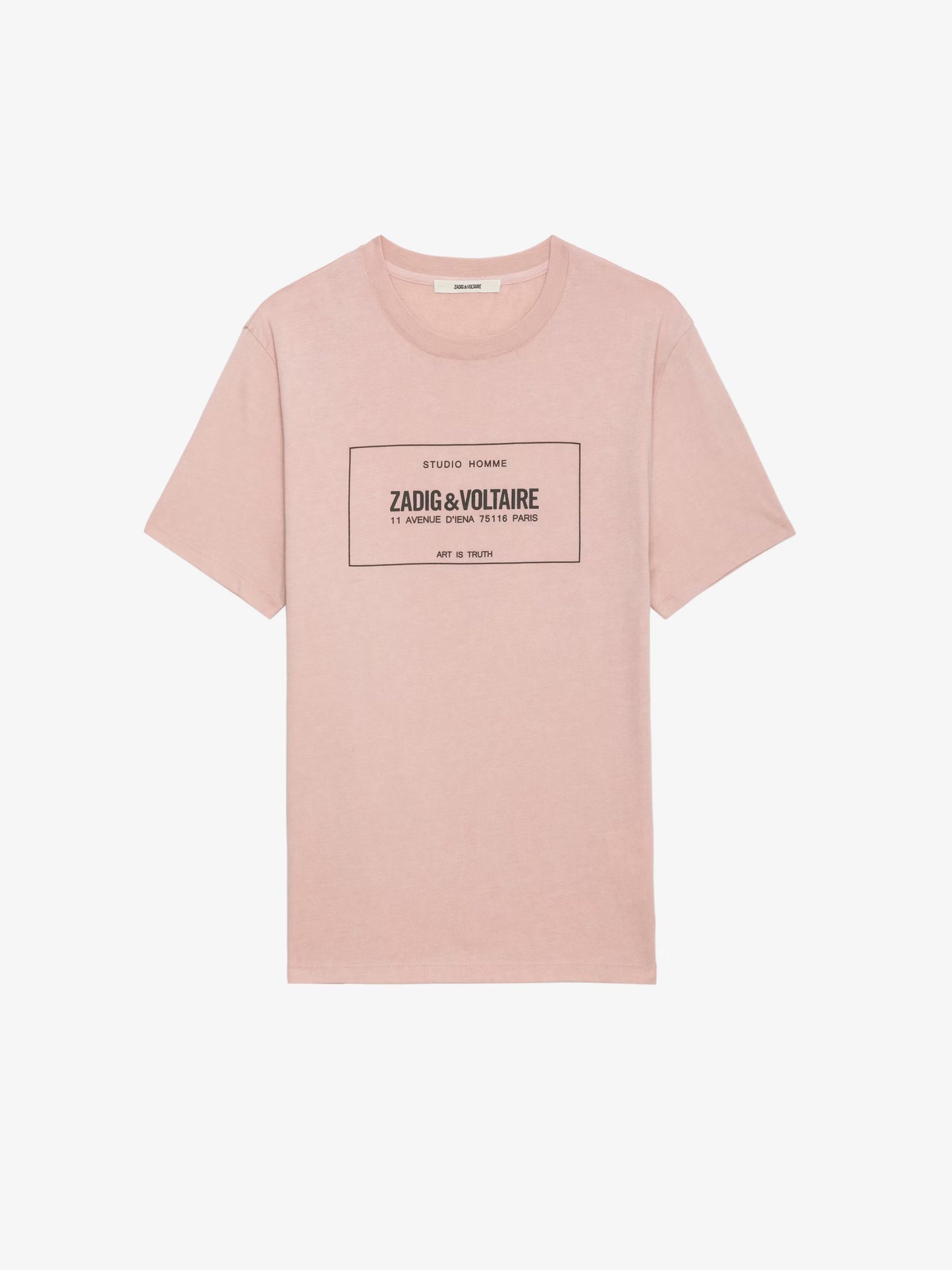 T-shirt Ted t-shirt rose homme