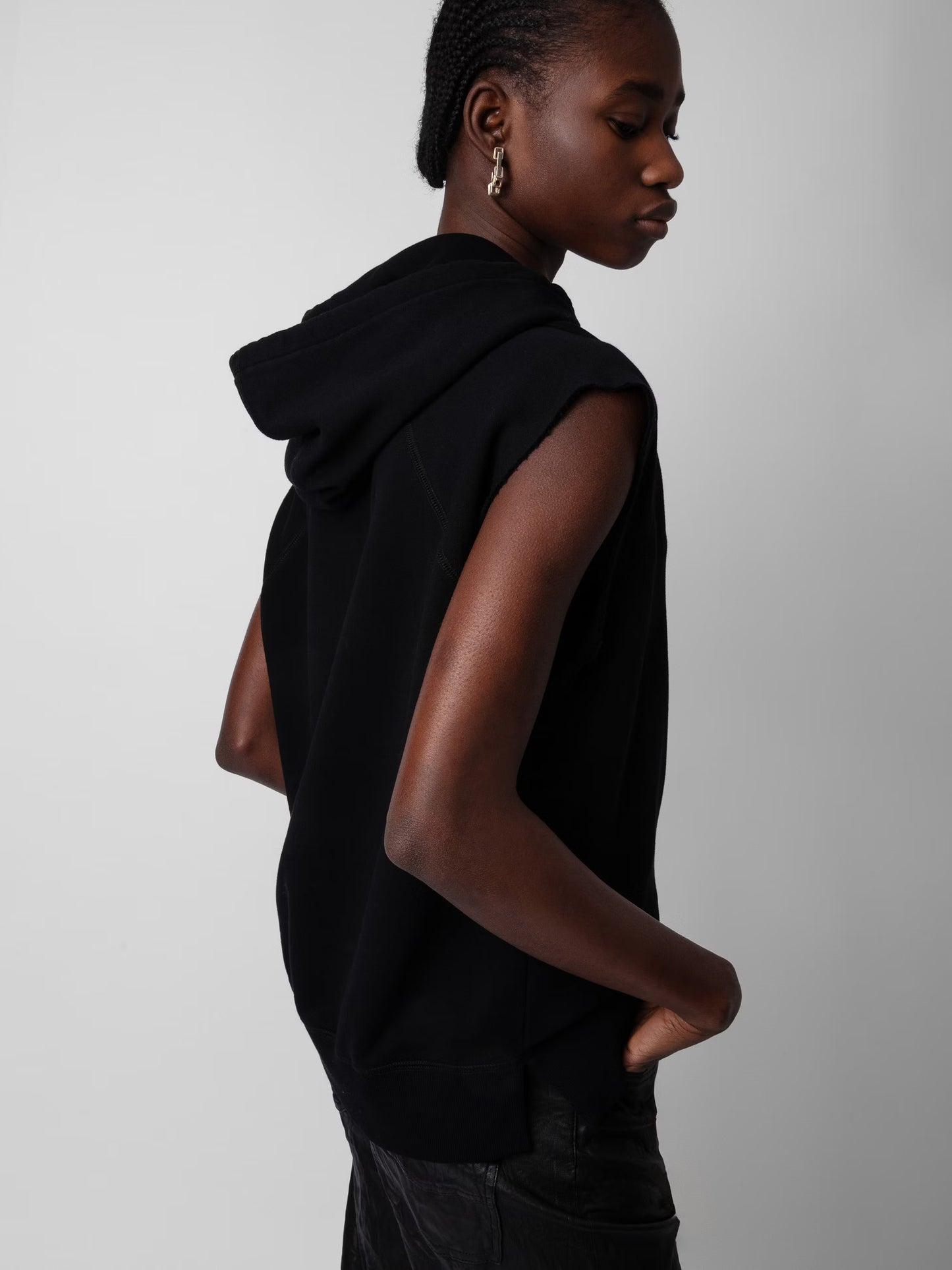 Sweatshirt Rupper sweatshirt noir femme