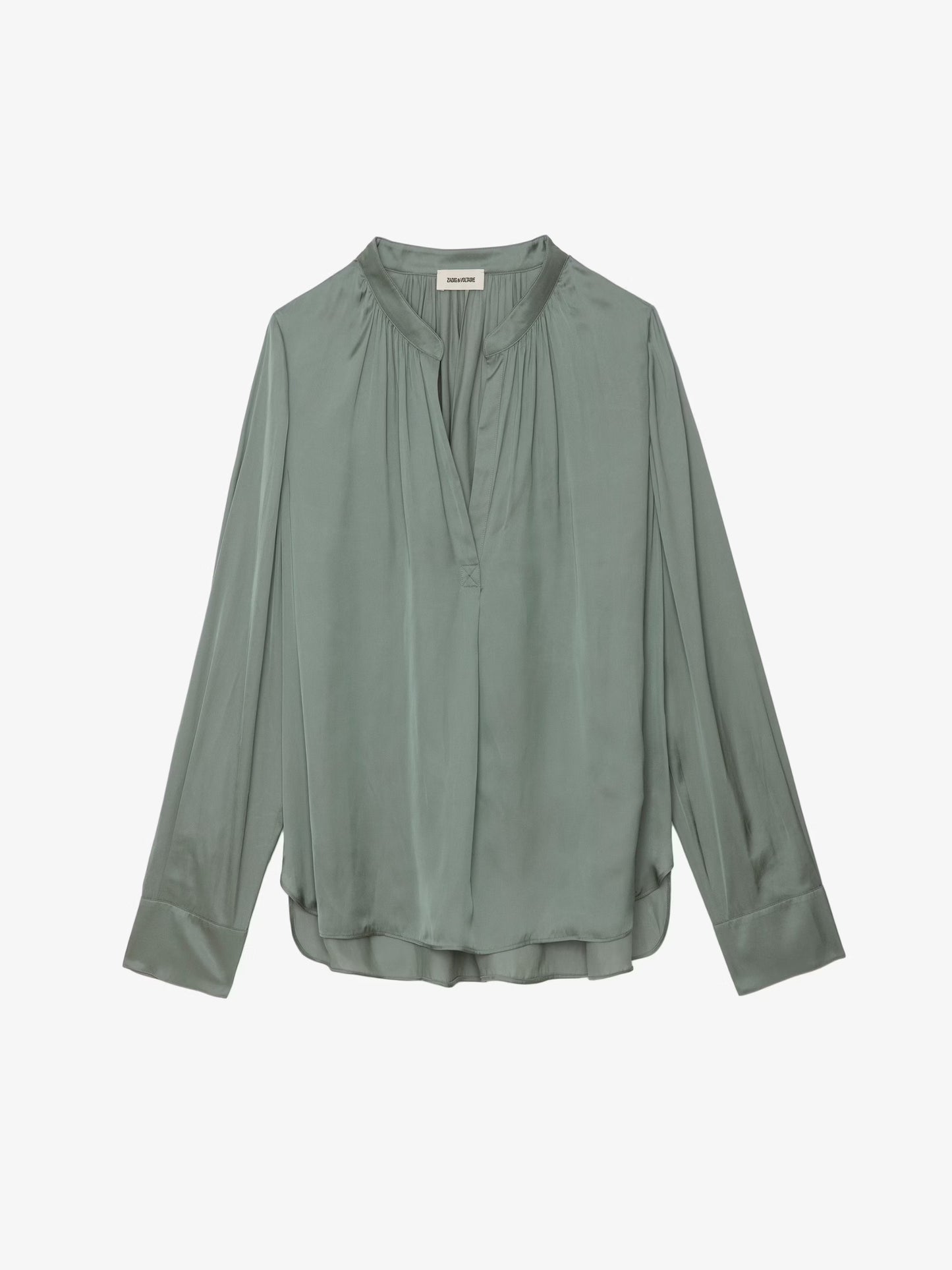 Blouse Tink chemise gris femme
