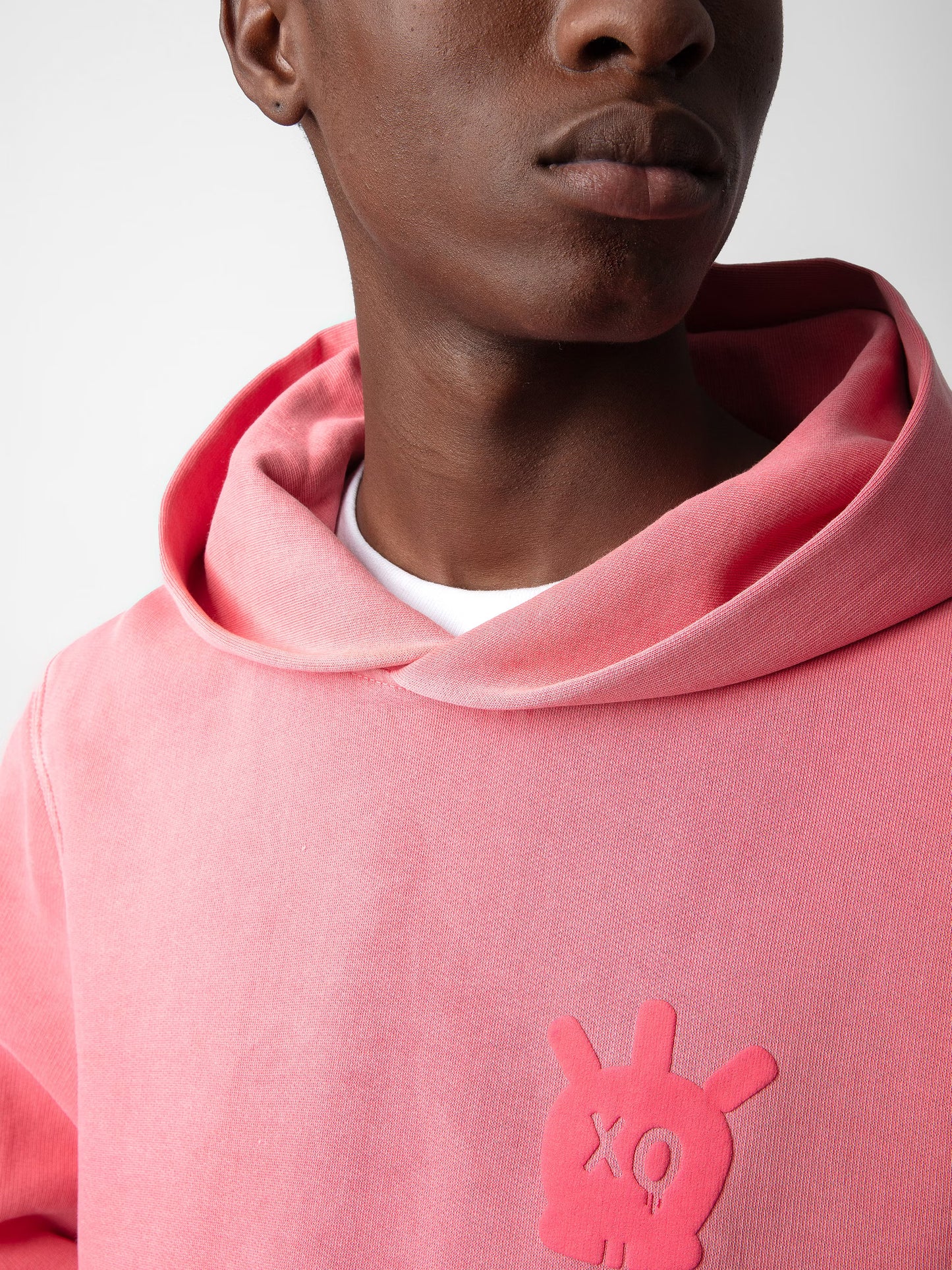 Sweatshirt Sanchi Skull sweatshirt rose homme