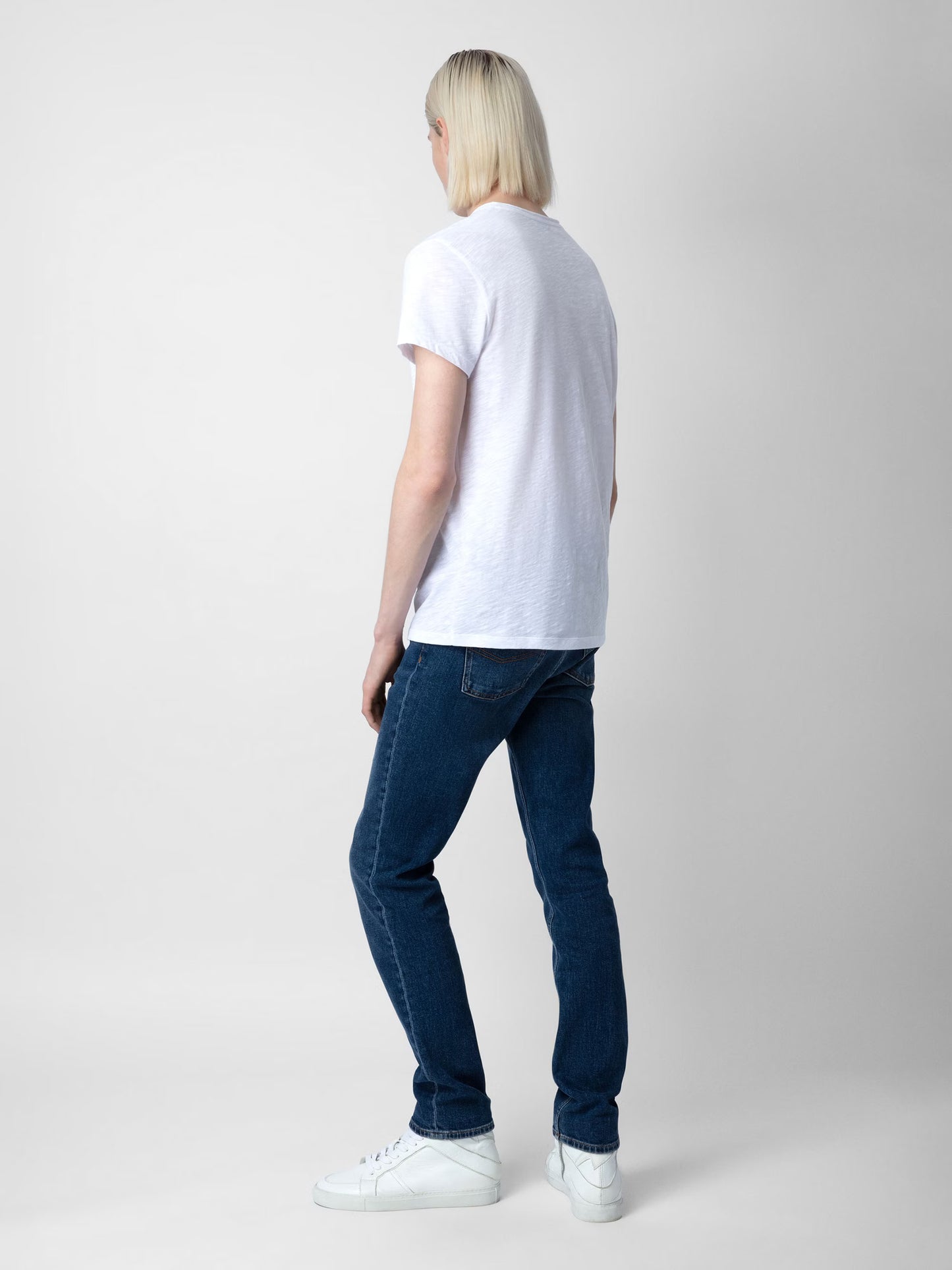 T-shirt Toby Flamme t-shirt blanc homme