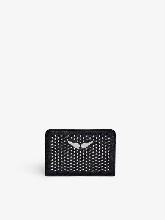 Porte-Cartes ZV Pass Plumetis porte carte noir femme