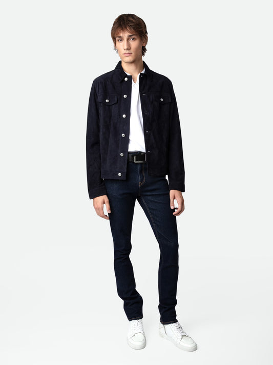 Blouson Base blouson bleu homme