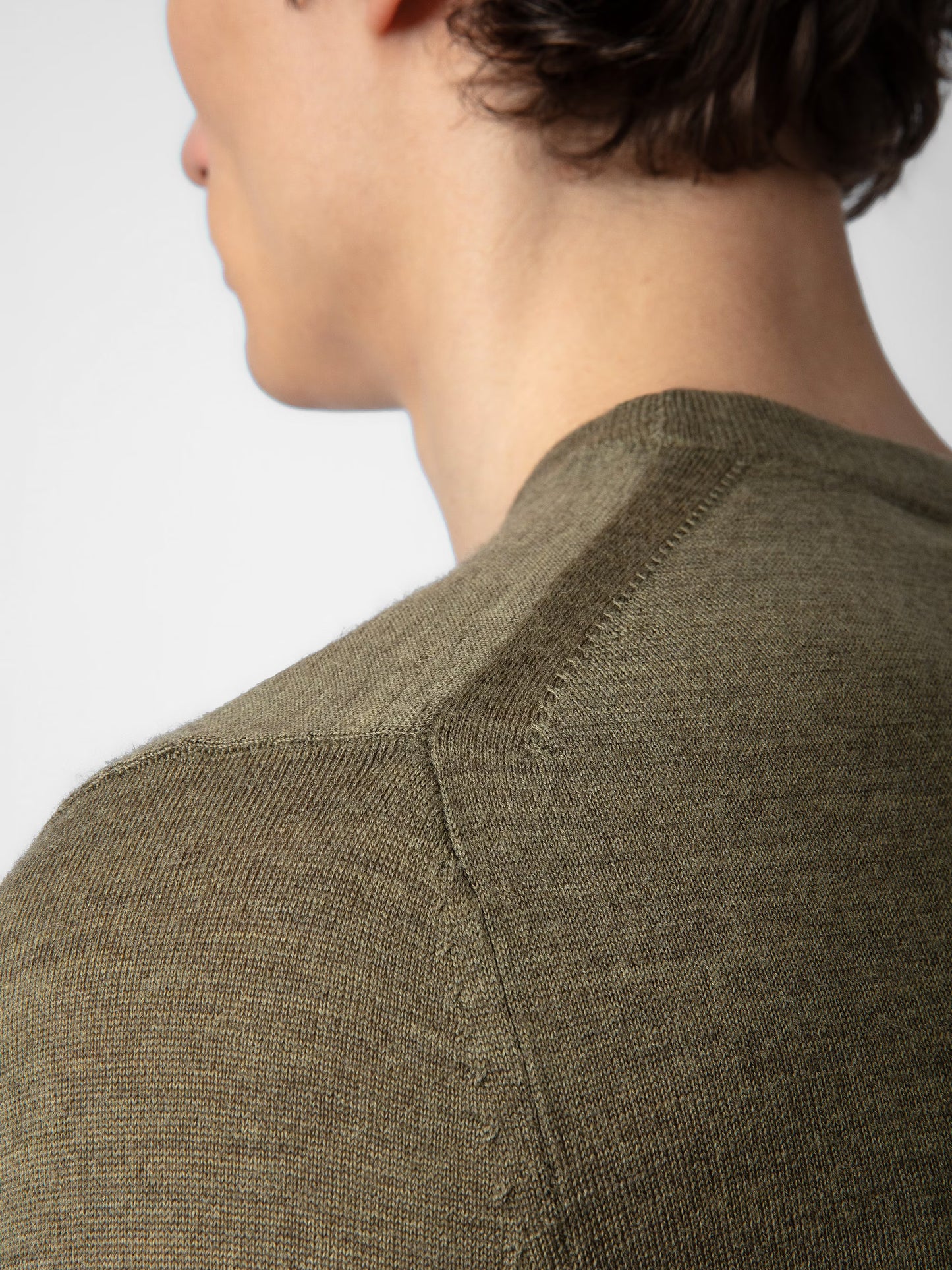 Pull Kennedy pull kaki homme