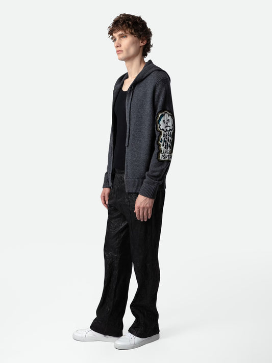 Cardigan Oliver cardigan gris homme