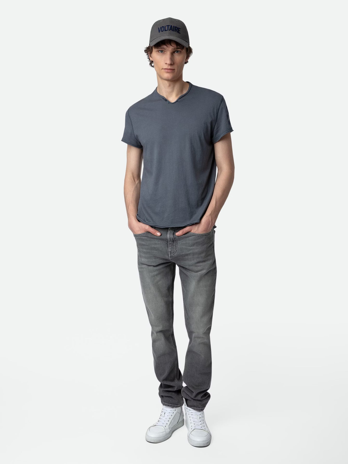 T-shirt Monasti Arrow tunisien marine homme