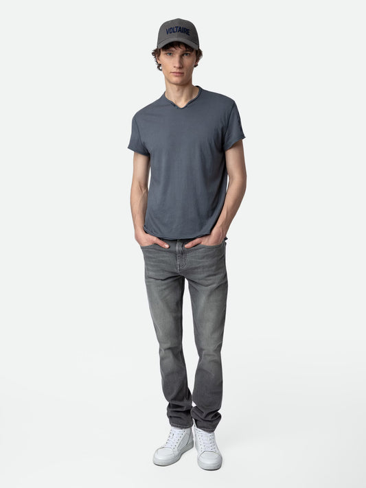 T-shirt Monasti Arrow tunisien marine homme