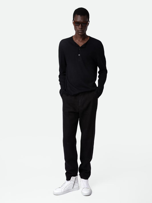 Pull Veiss pull noir homme