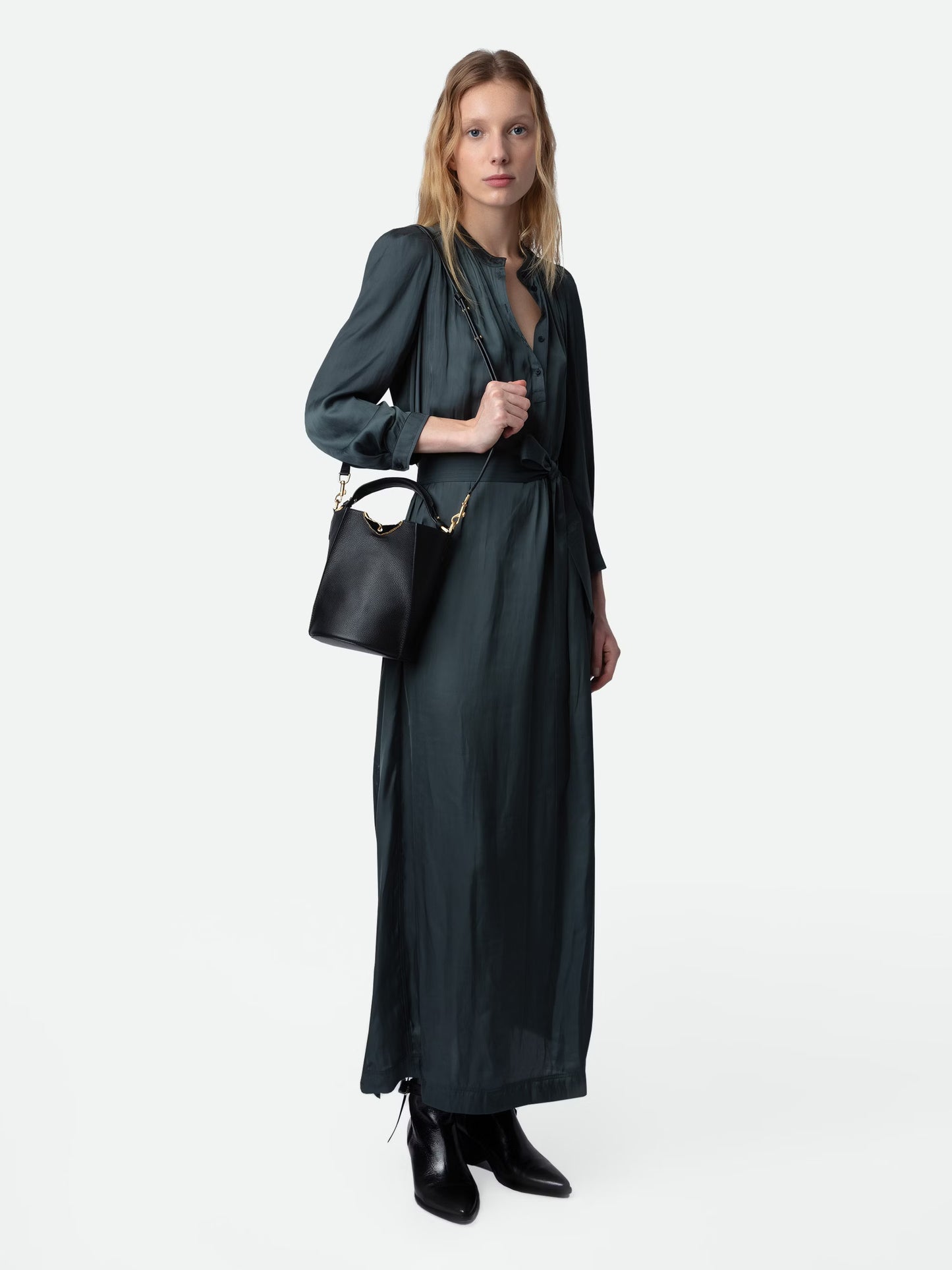 Sac Borderline Bucket sac noir femme