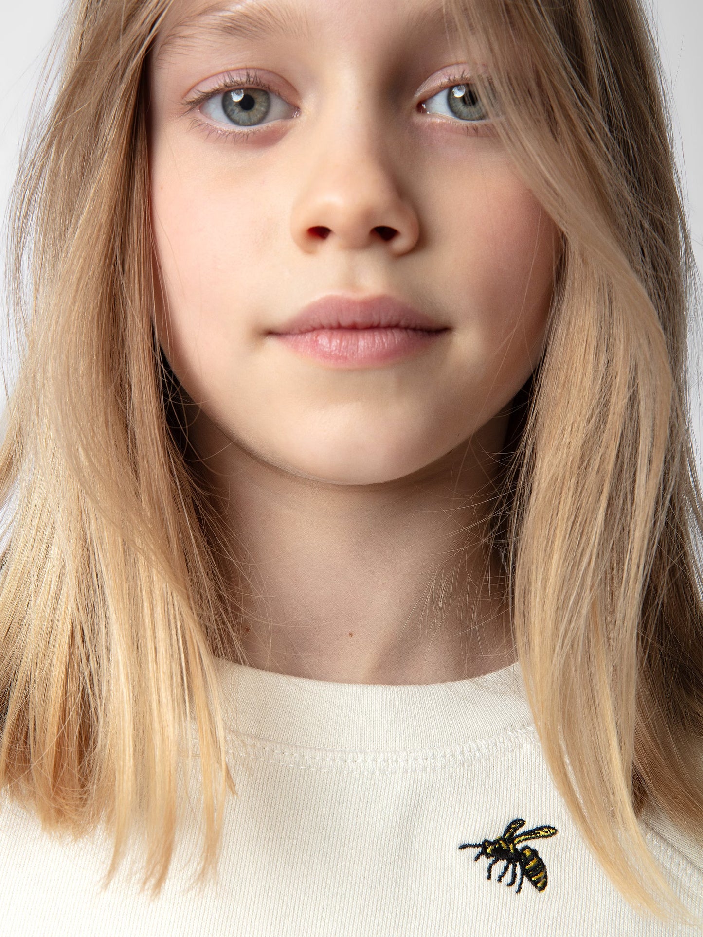 Sweatshirt Upper Fille sweatshirt beige fille
