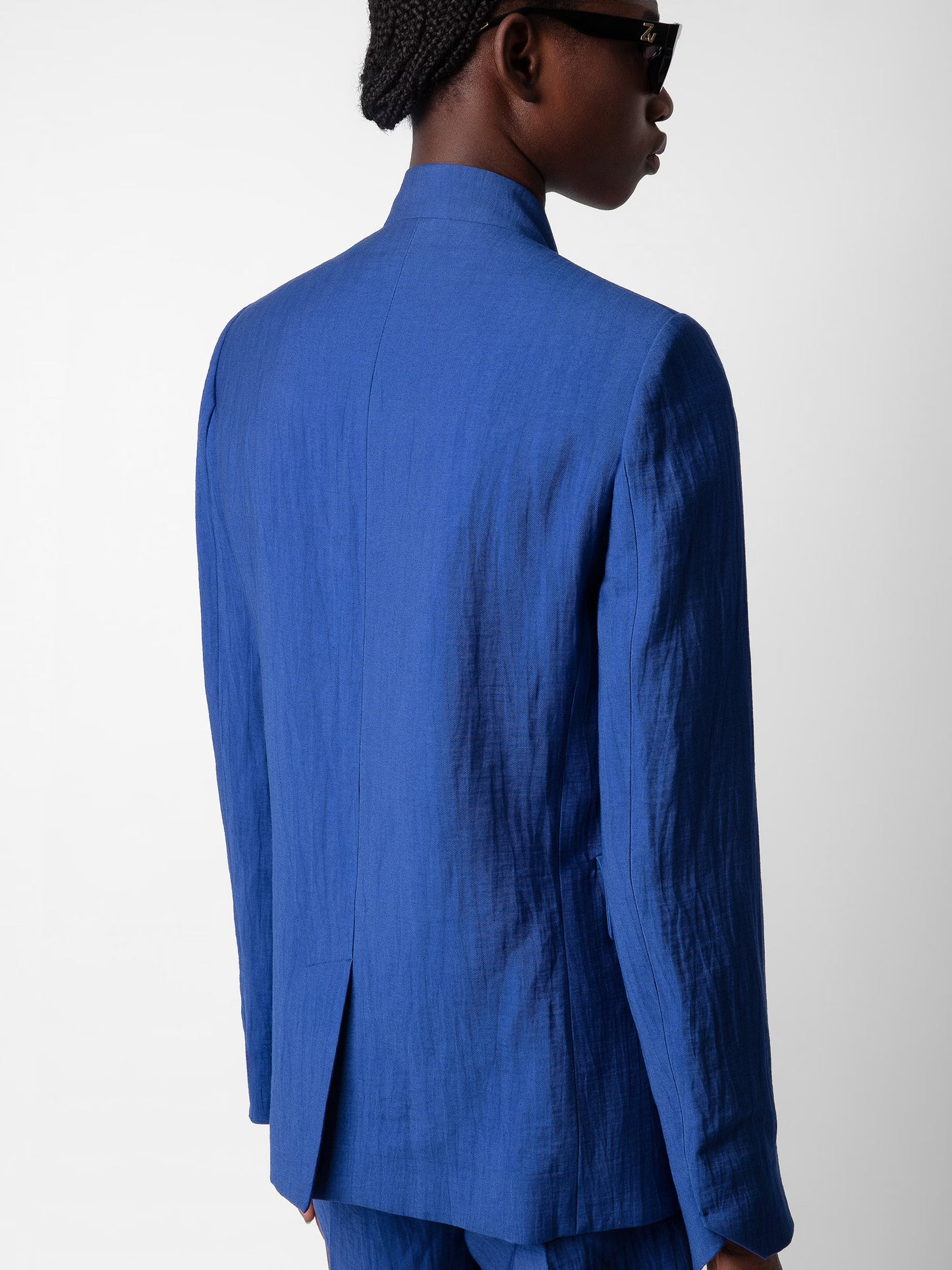 Short Please Lin short bleu femme