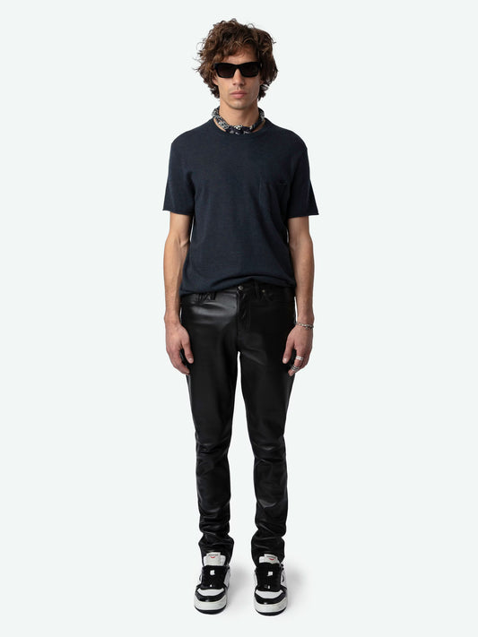Pull Jimmy Cachemire pull gris homme