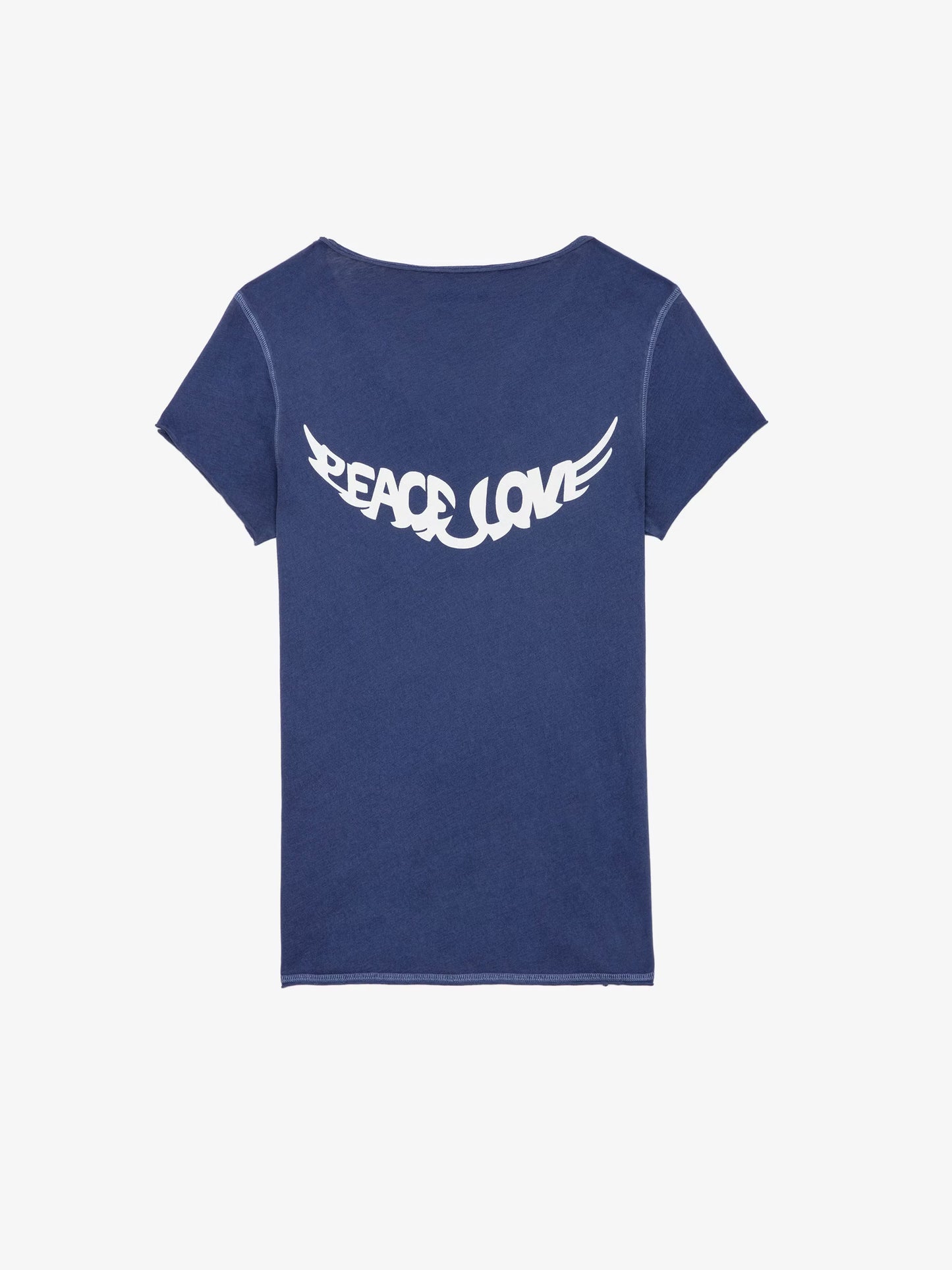 Tunisien Peace & Love Wings tunisien bleu femme